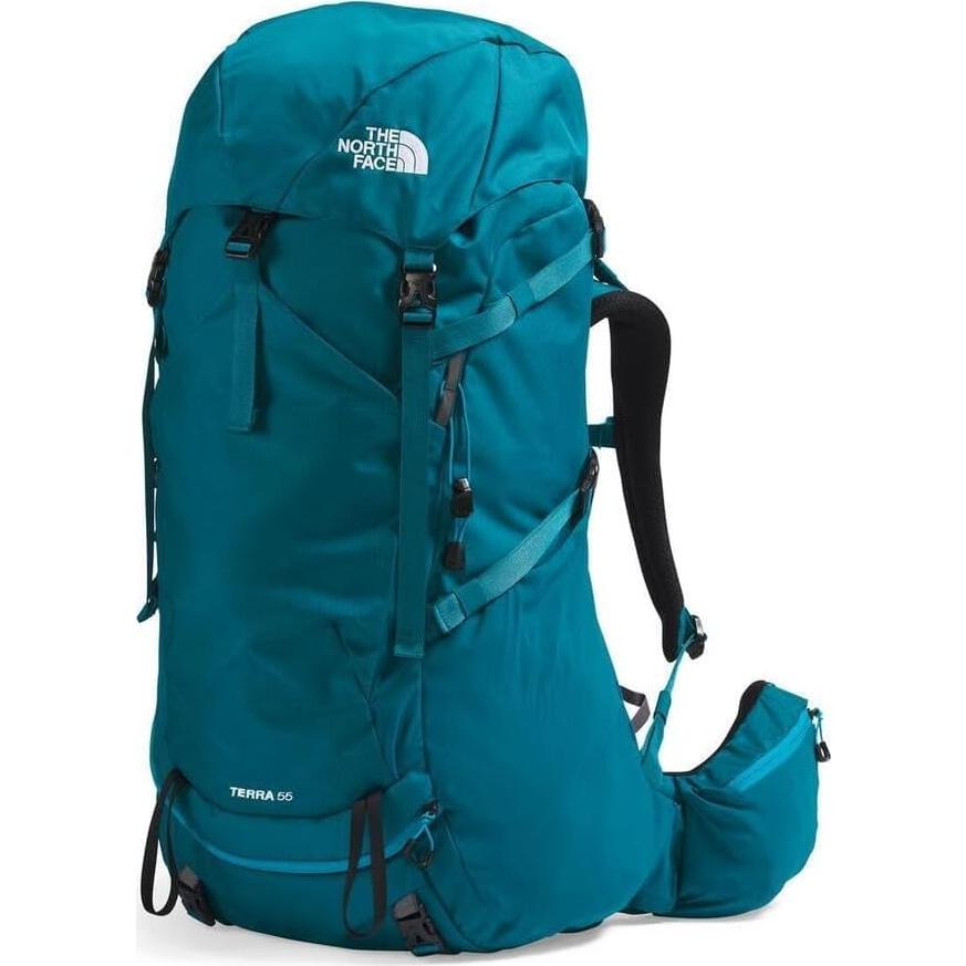 Mochila de Trekking The North Face Terra 55, 55L, Musgo Azul
