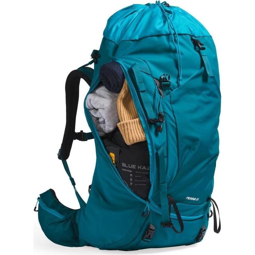 Mochila de Trekking The North Face Terra 55, 55L, Musgo Azul