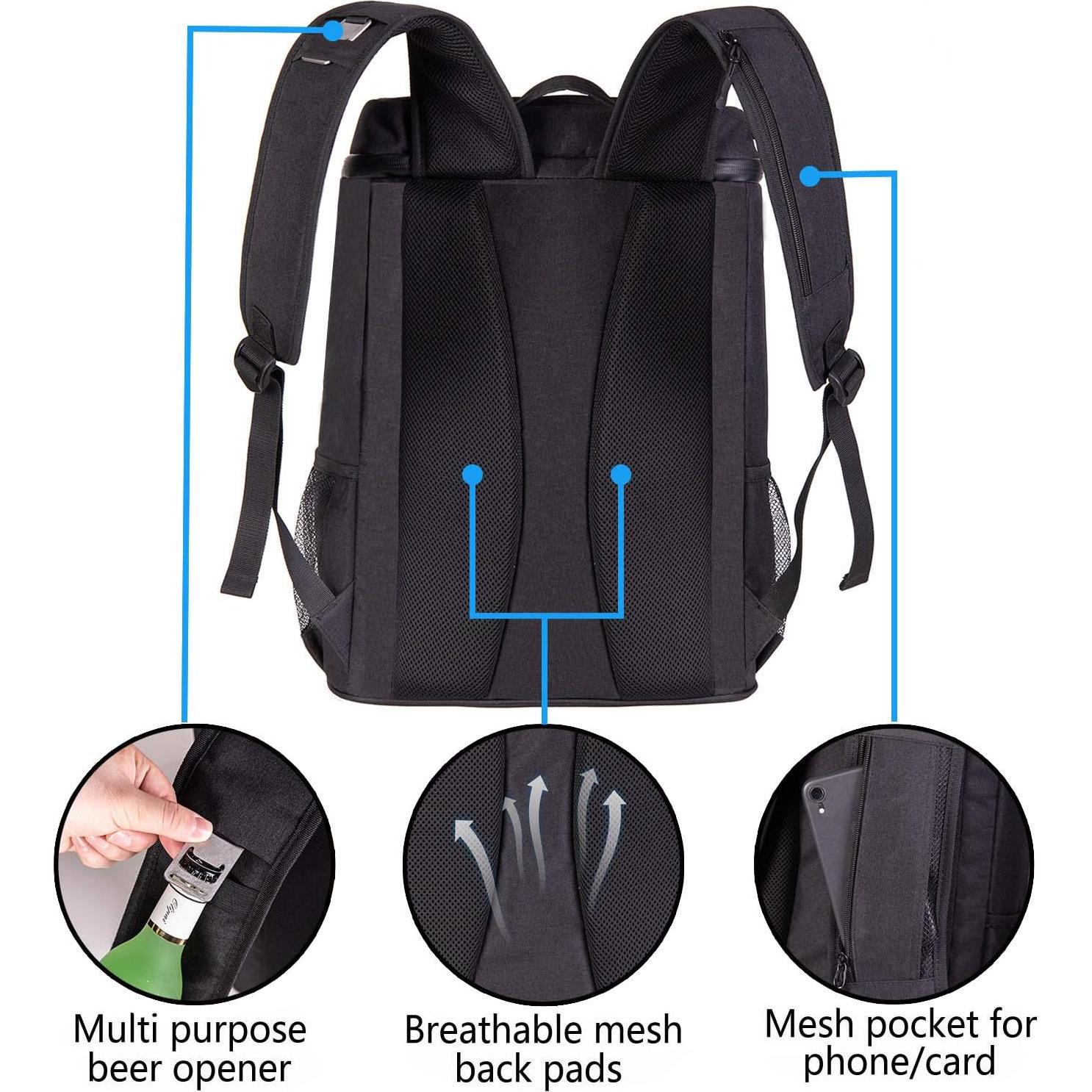 Mochila Cooler FORICH Aislada Impermeable 30 Litros