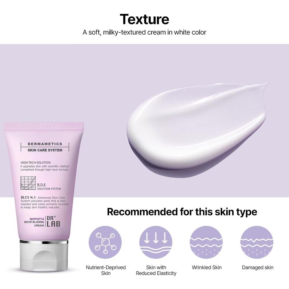 Crema Revitalizante Biopepta 10ml - Cuidado Hidratante Antiarrugas