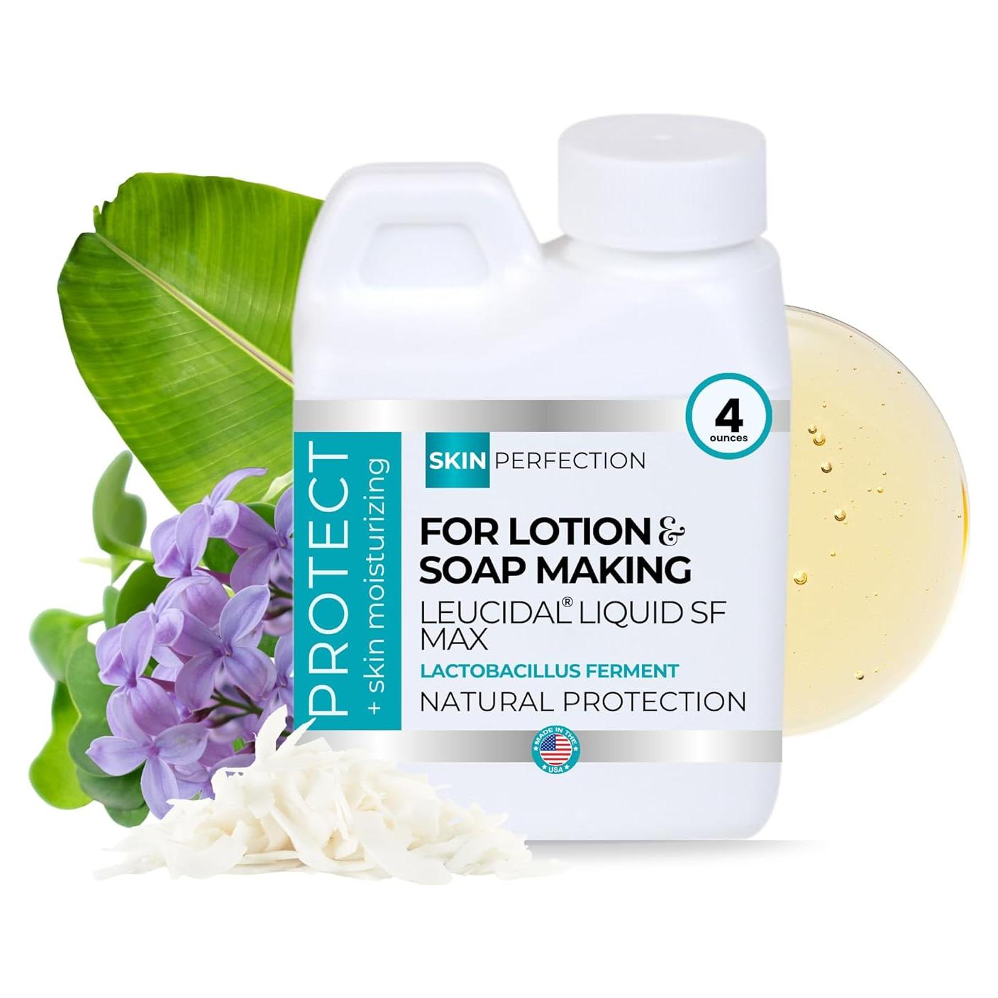 Líquido Leucidal SF Max 120ml - Conservante Natural para Cosméticos DIY