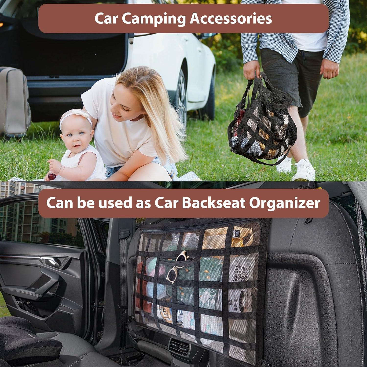 Red de Carga para Techo Kaskawise 80x55 cm Doble Capa