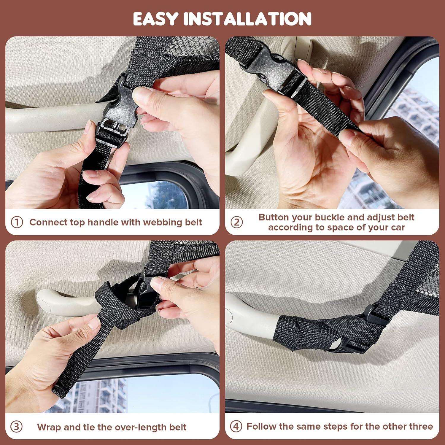 Red de Carga para Techo Kaskawise 80x55 cm Doble Capa