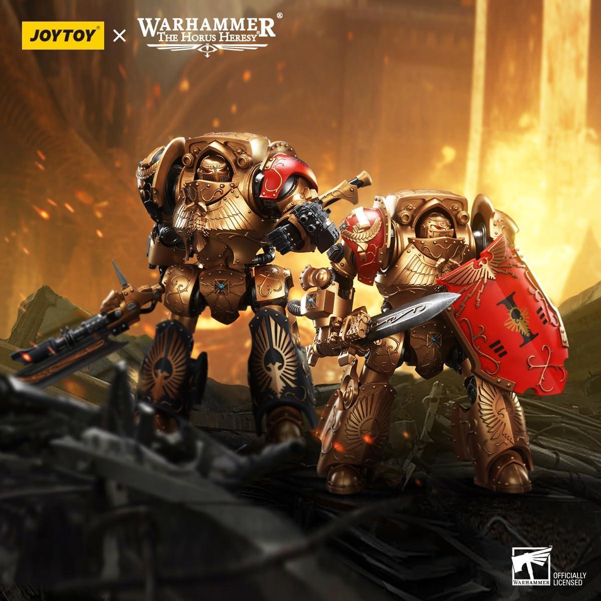 Figuras de Acción JOYTOY Warhammer 40K Legio Custodes 2PCS