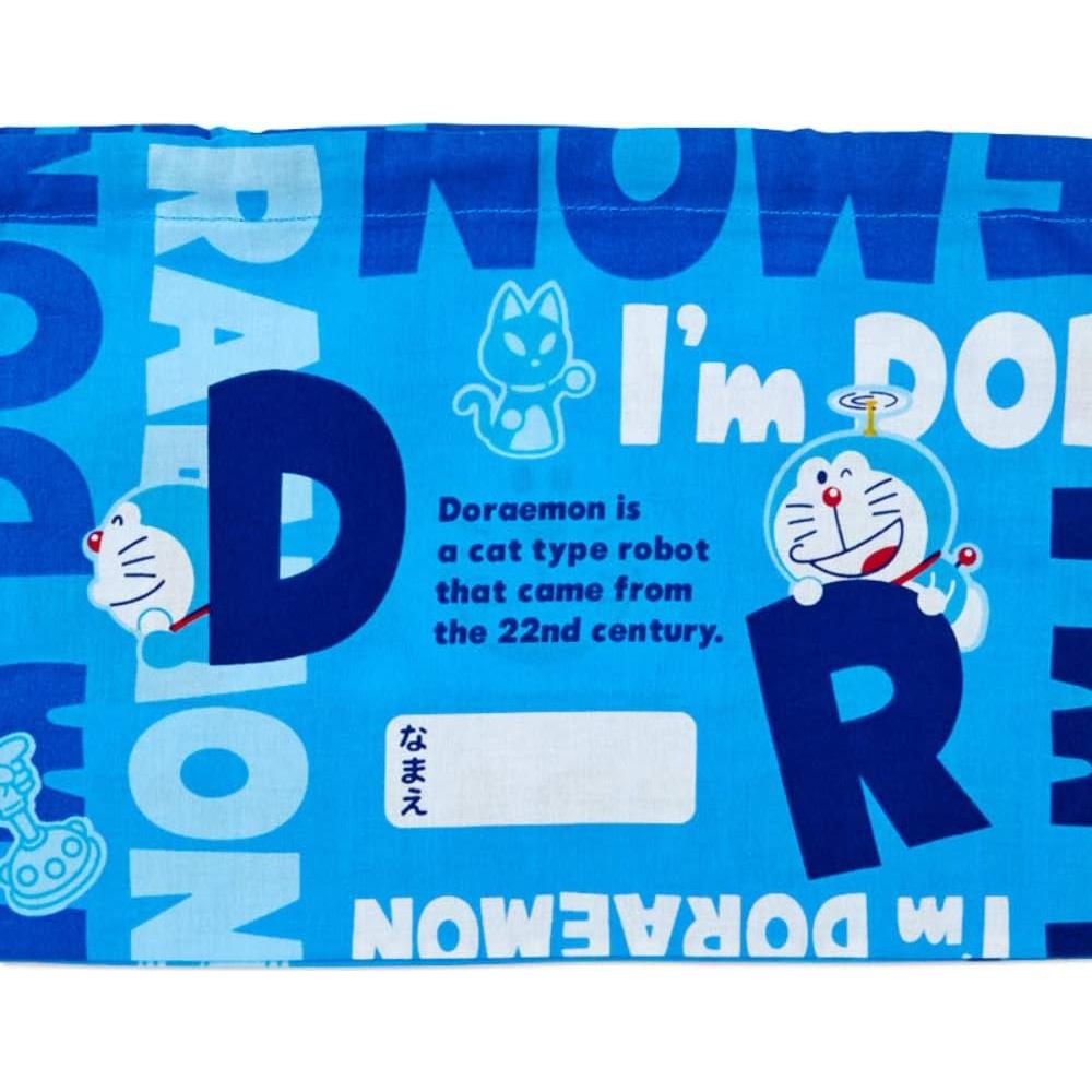 Juego de Almuerzo Sanrio Doraemon 2 Piezas 100% Algodón