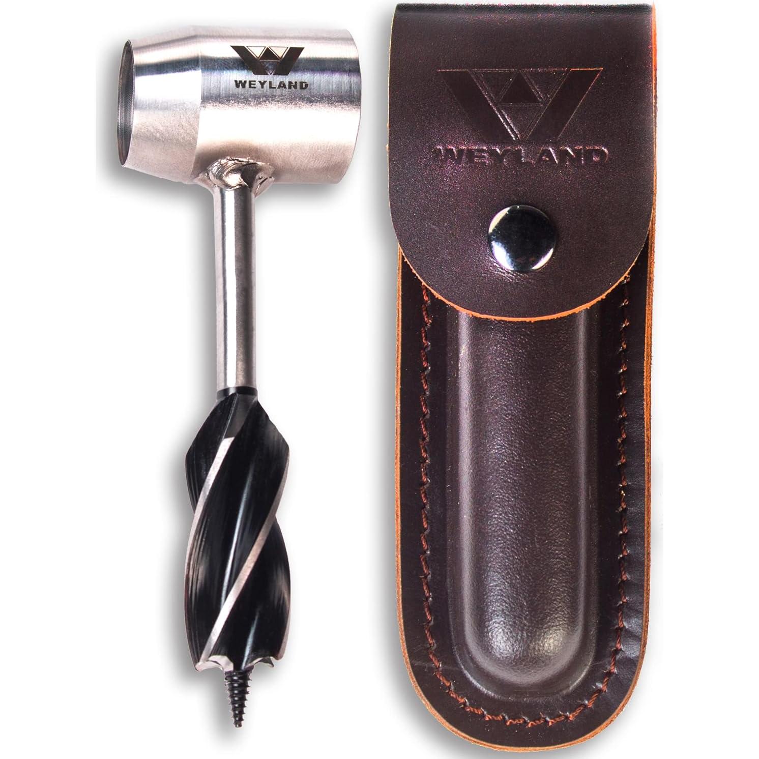 WEYLAND Auger Manual Scotch Eye 2,54 cm para Bushcraft