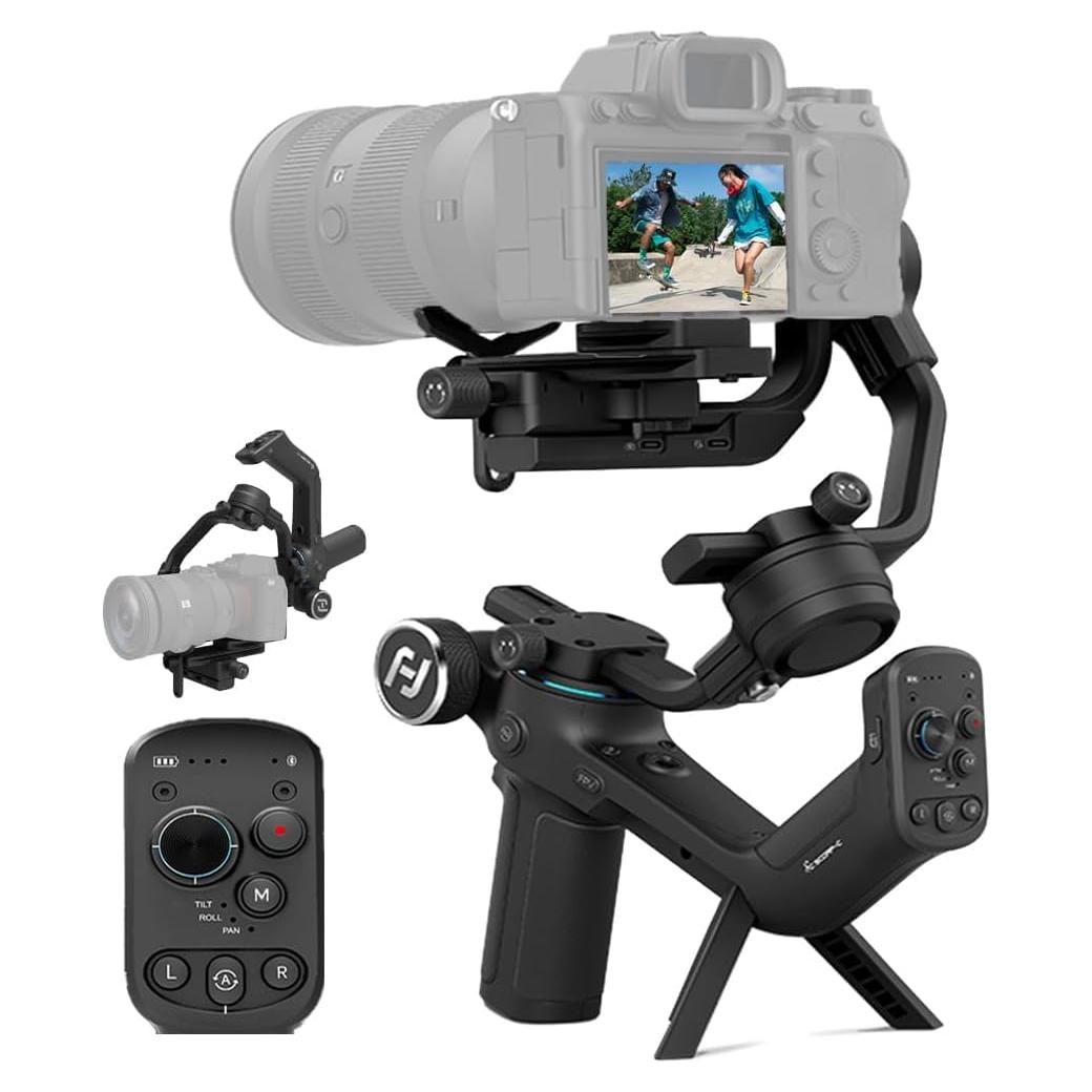 FeiyuTech SCORP-C Gimbal 3 Ejes para Cámaras DSLR 2.50 kg