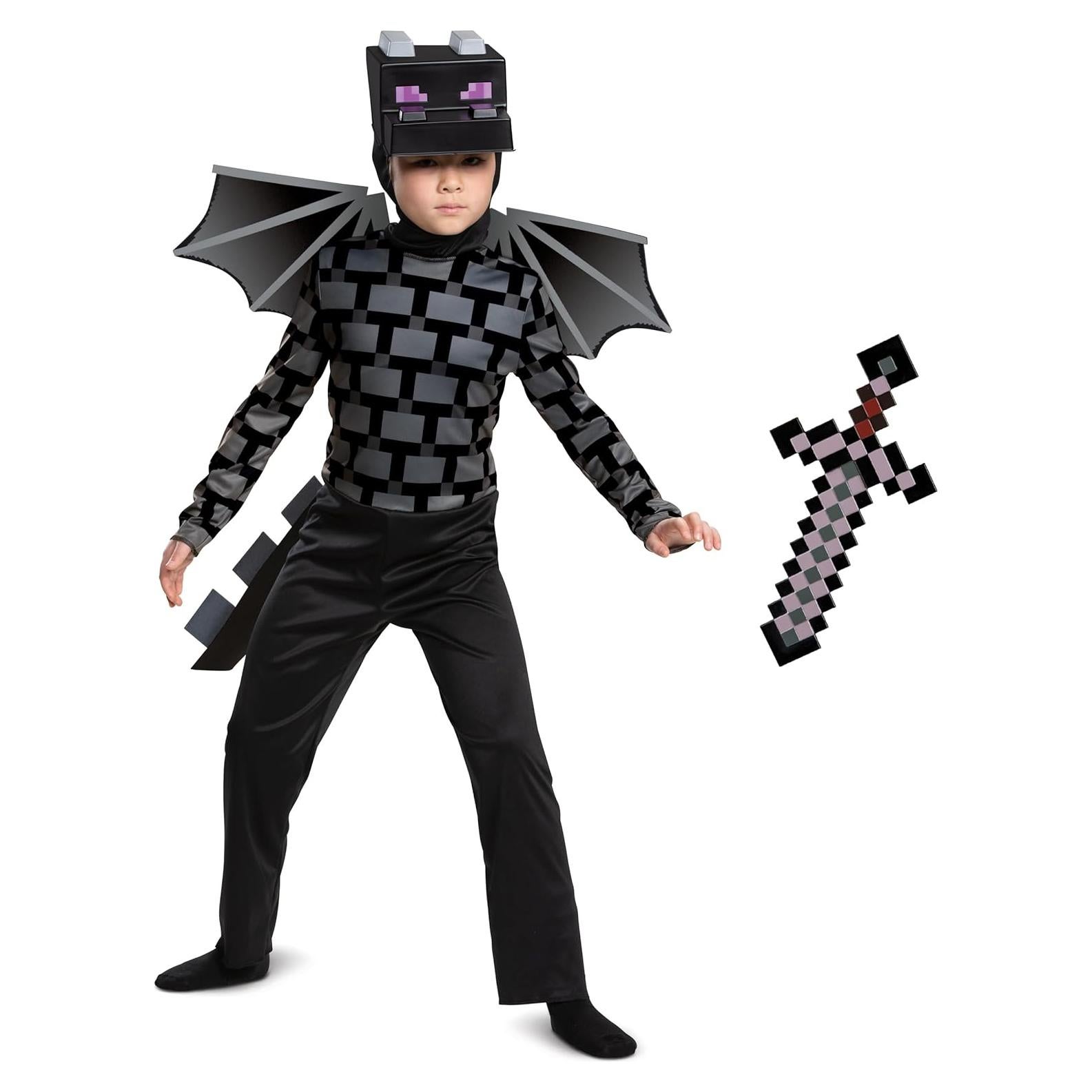 Disfraz de Dragón Ender para Niños S (4-6) - Disfraz