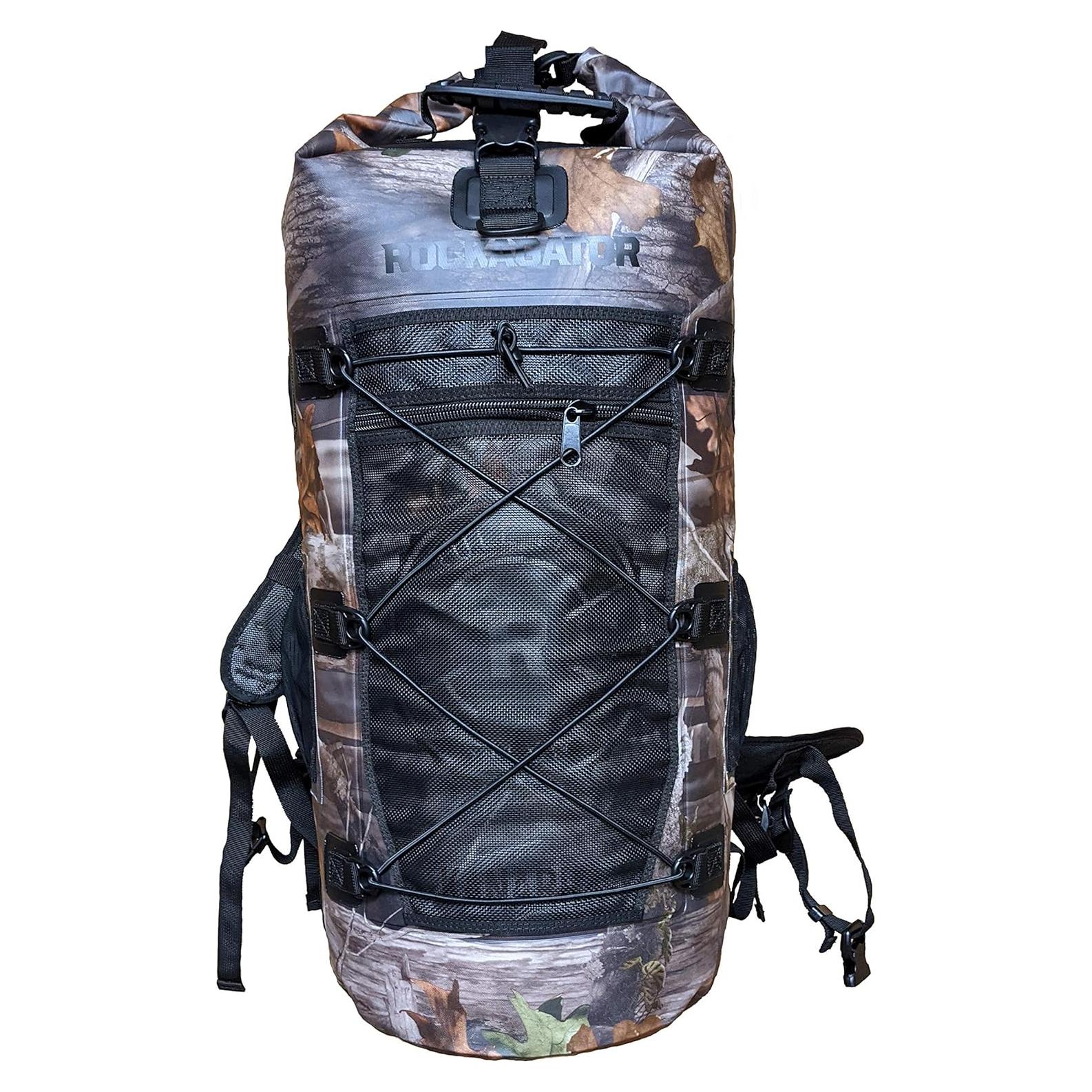 Mochila Impermeable Rockagator 90L Camo para Aventura