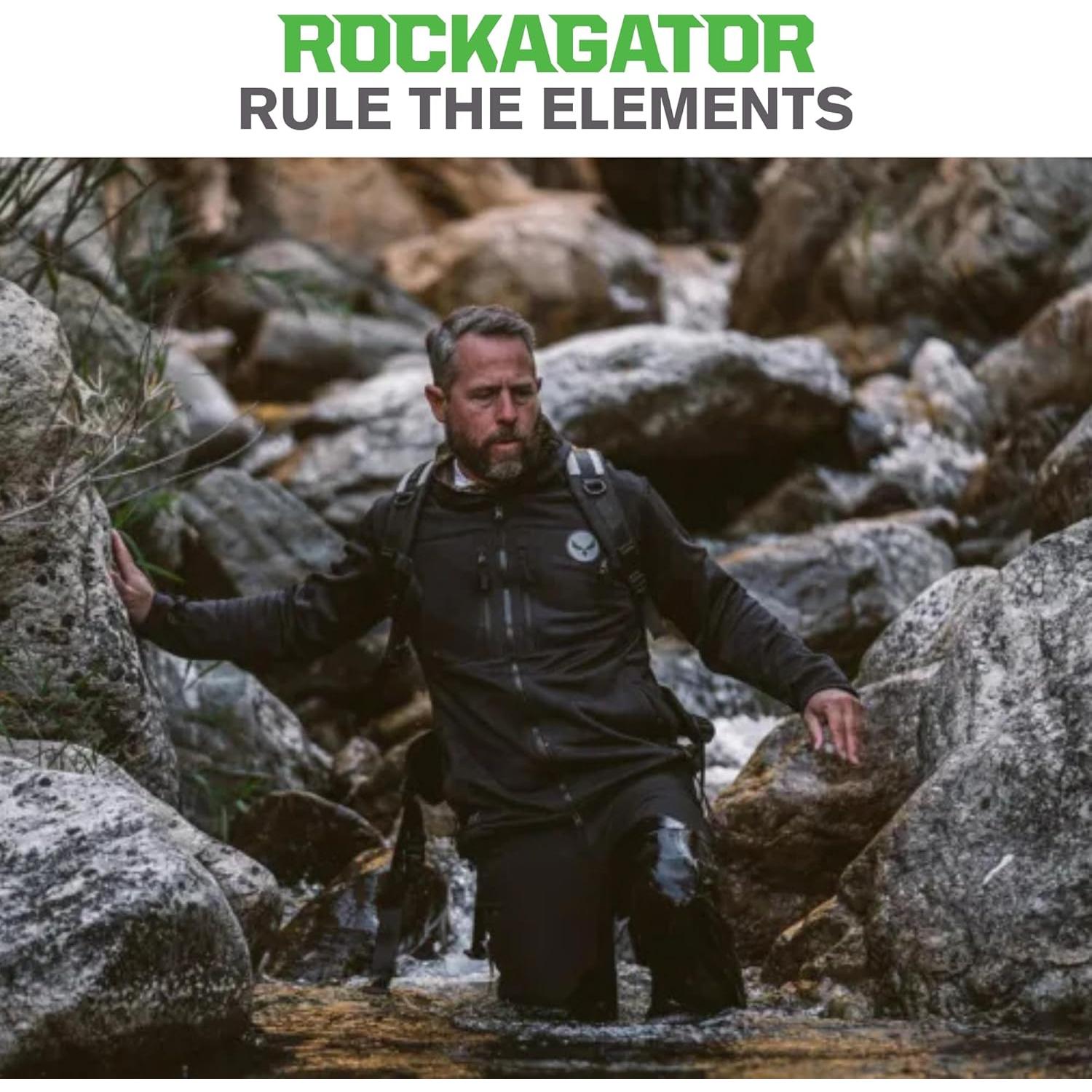 Mochila Impermeable Rockagator 90L Camo para Aventura