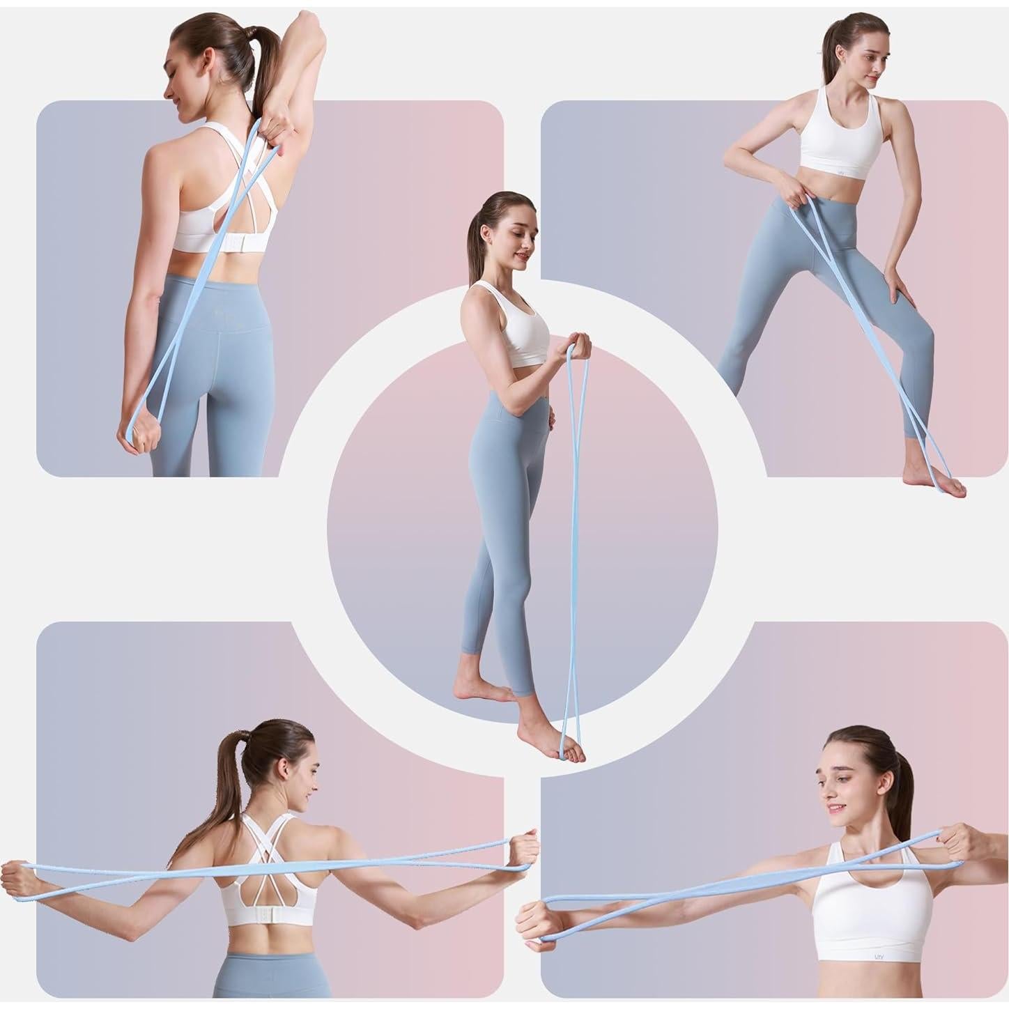 Banda de Resistencia Luminosa SDAOP 11.34 kg para Ejercicio