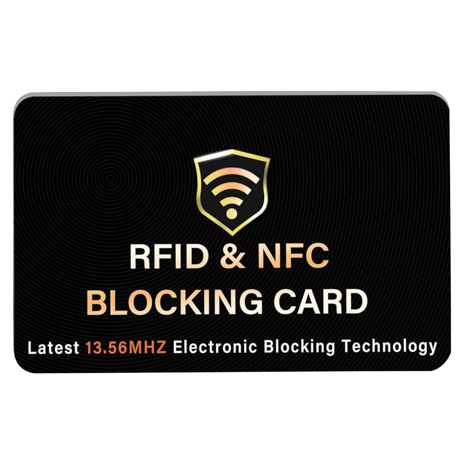 Tarjeta de Bloqueo RFID SaiTech IT - Protección Contactless Negro