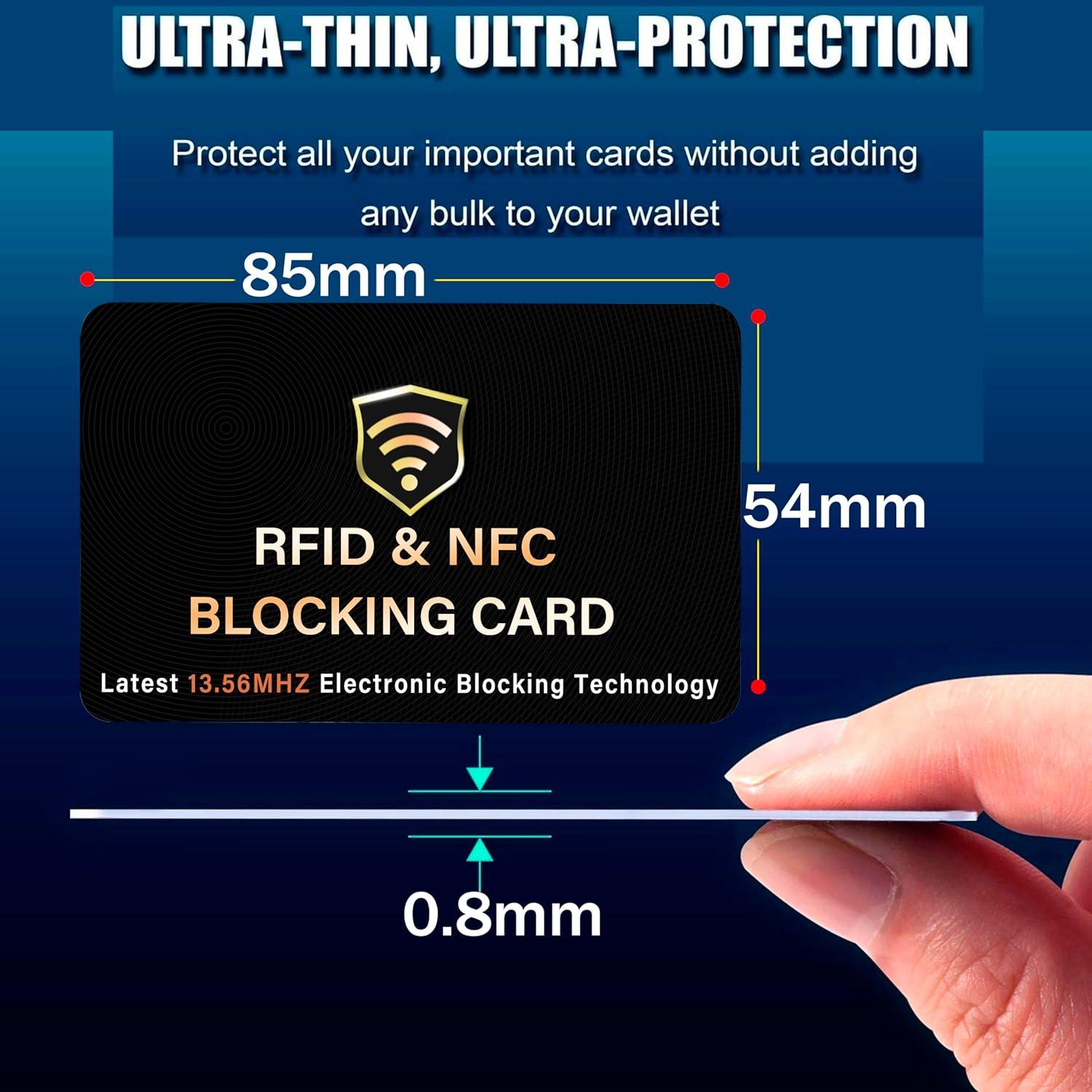 Tarjeta de Bloqueo RFID SaiTech IT - Protección Contactless Negro
