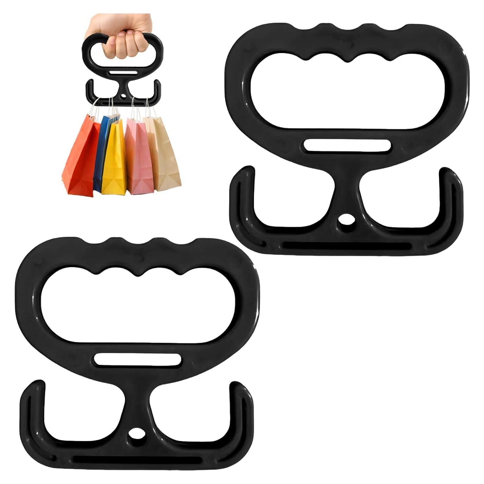 Porta Bolsas de Compras Mimoment Negro - Soporte Resistente 45kg