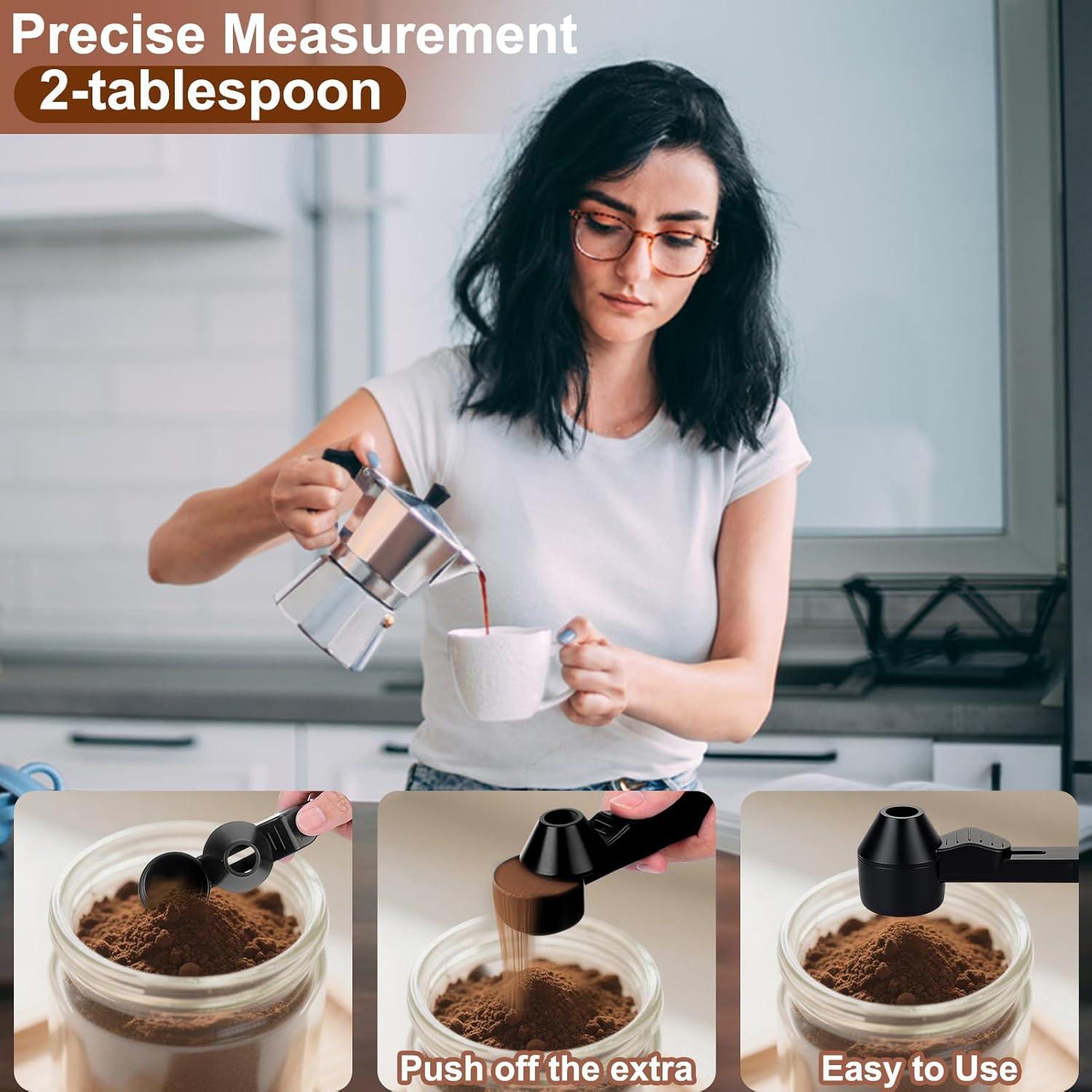 Cucharón y embudo Palksky para cápsulas K reutilizables 30 ml