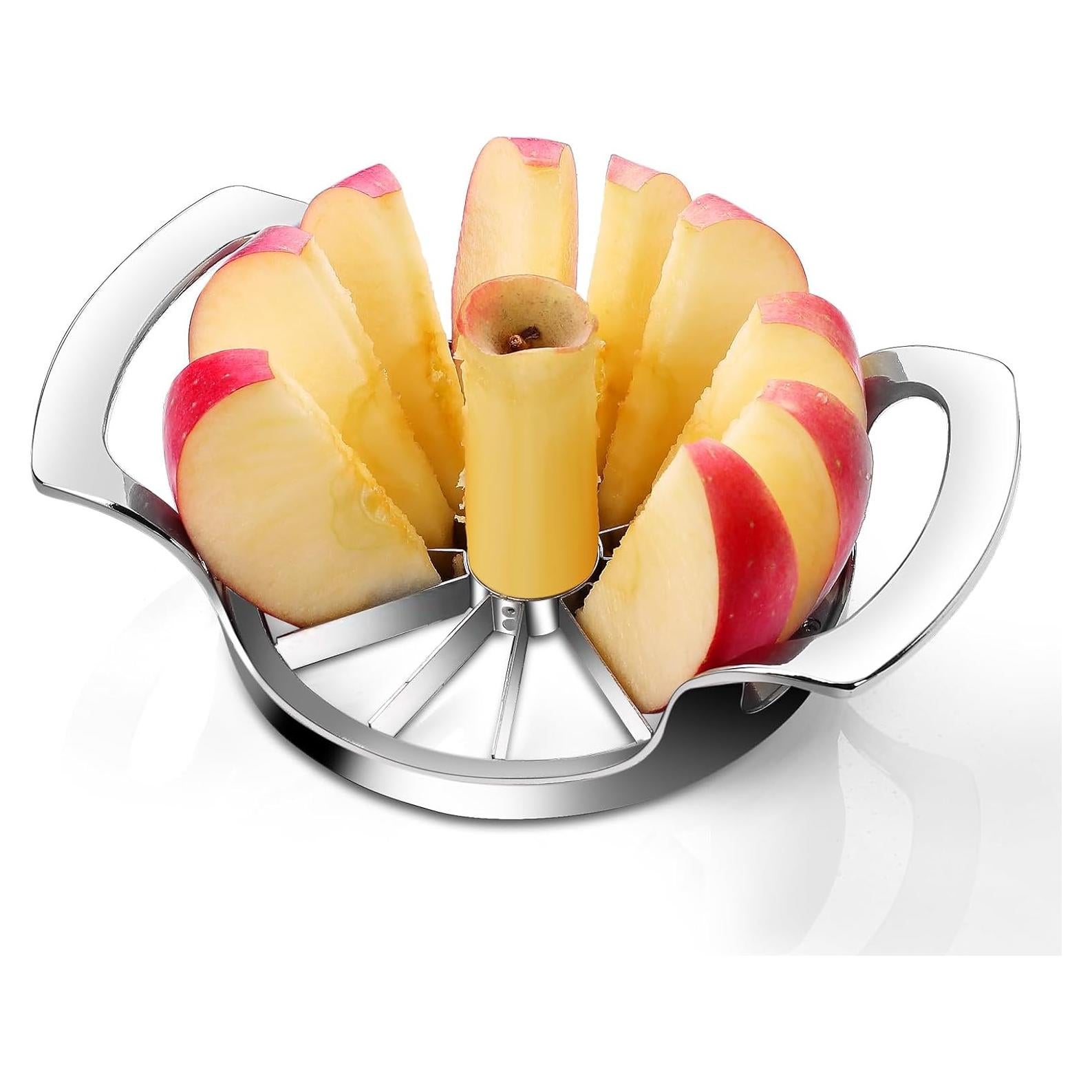 Cortador de Manzanas Drincarier Grande 12 Cuchillas Acero Inoxidable
