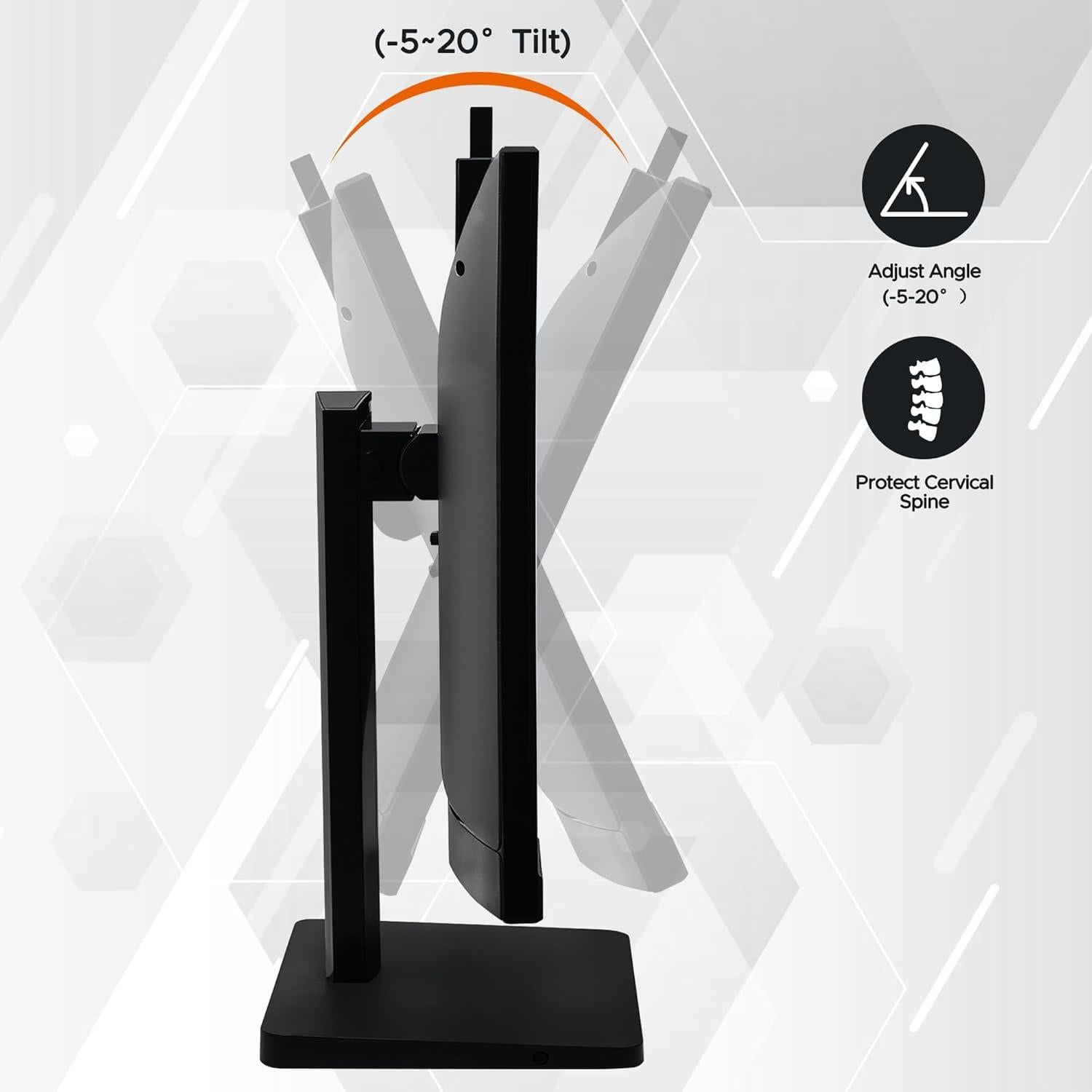 Monitor Empresarial 23.8" SKitphrati Full HD 120Hz con Webcam