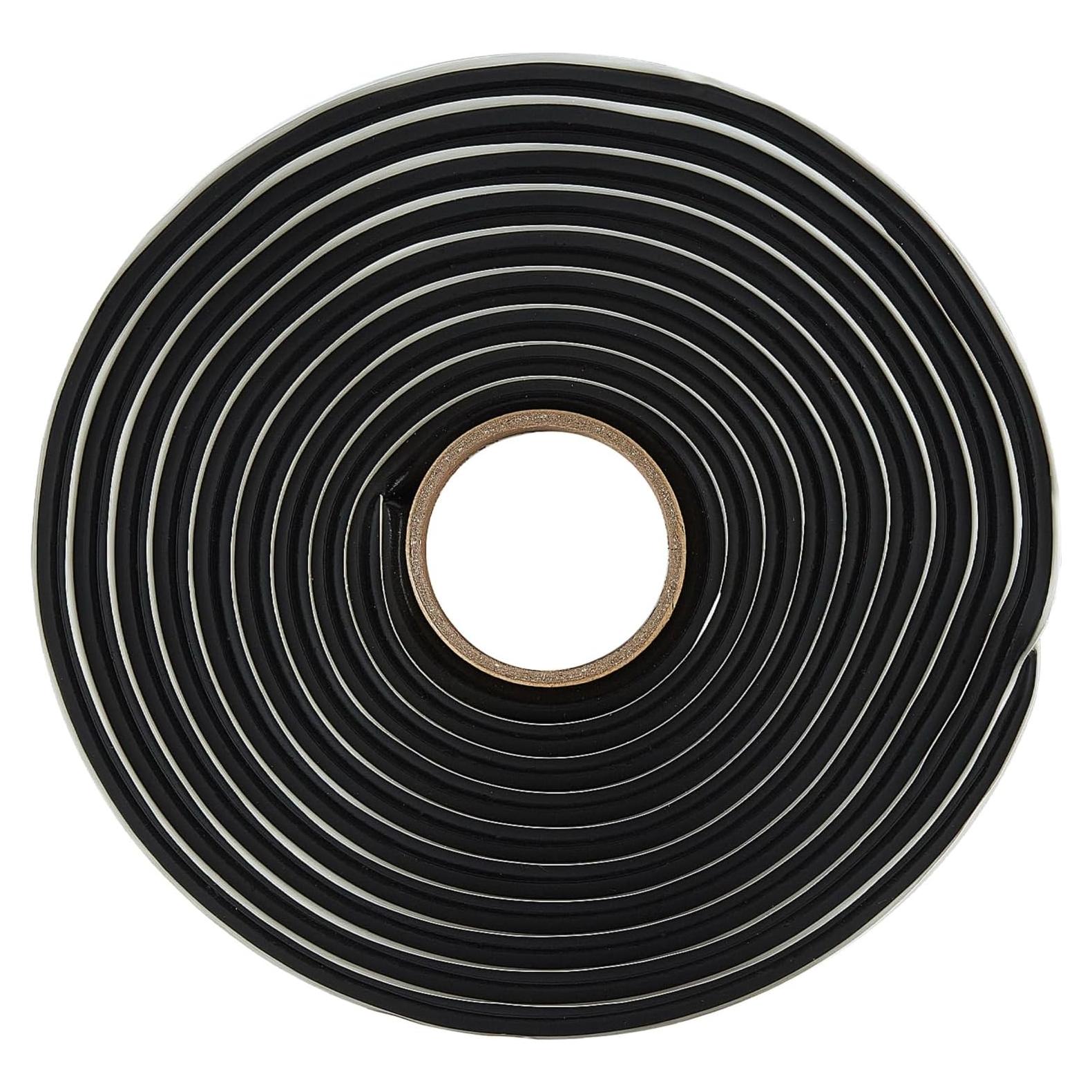 Cinta de Sellado Butílica Negra QDiShi 13m x 8mm Impermeable