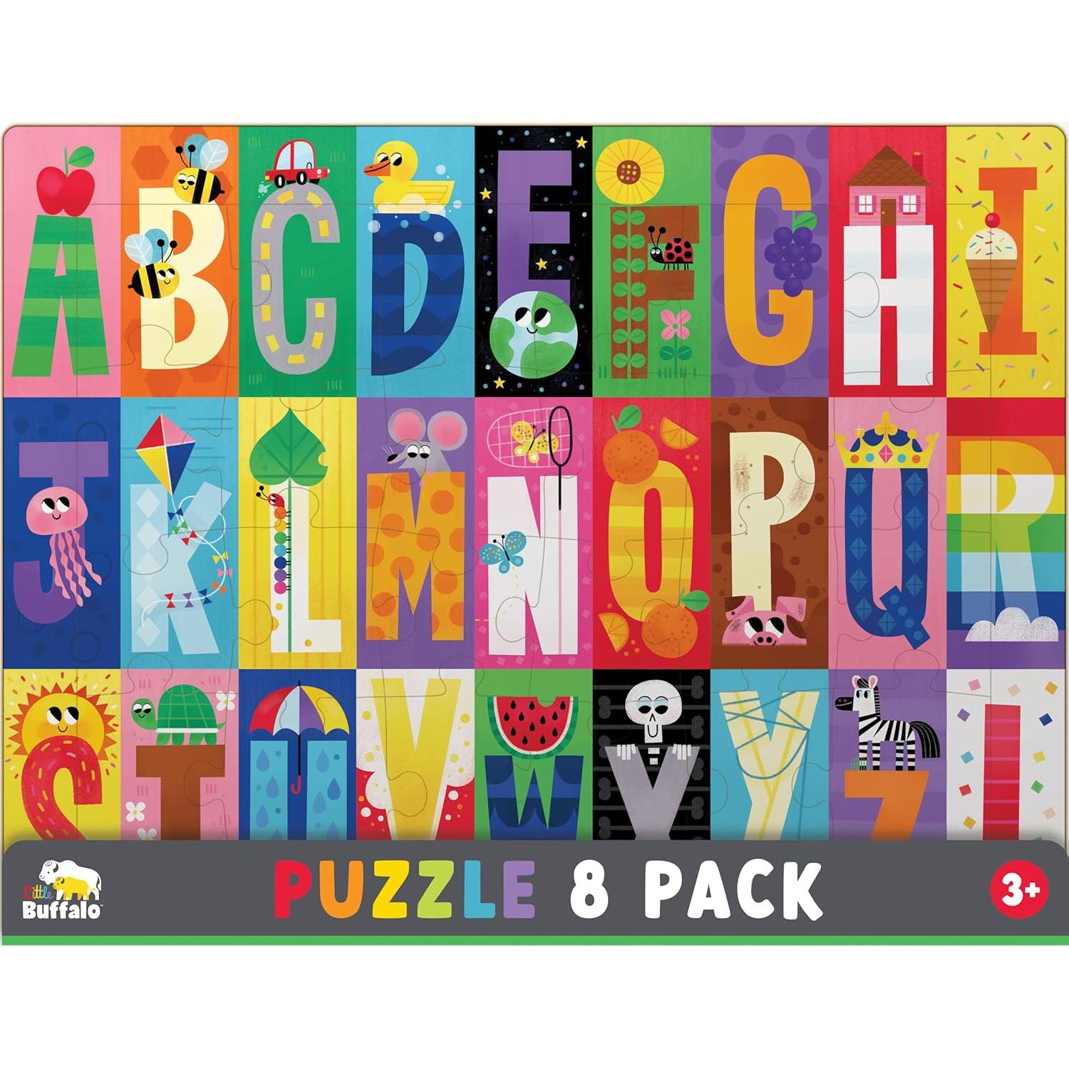 Rompecabezas Infantil Buffalo - 8 Piezas y Más - 4 Años+