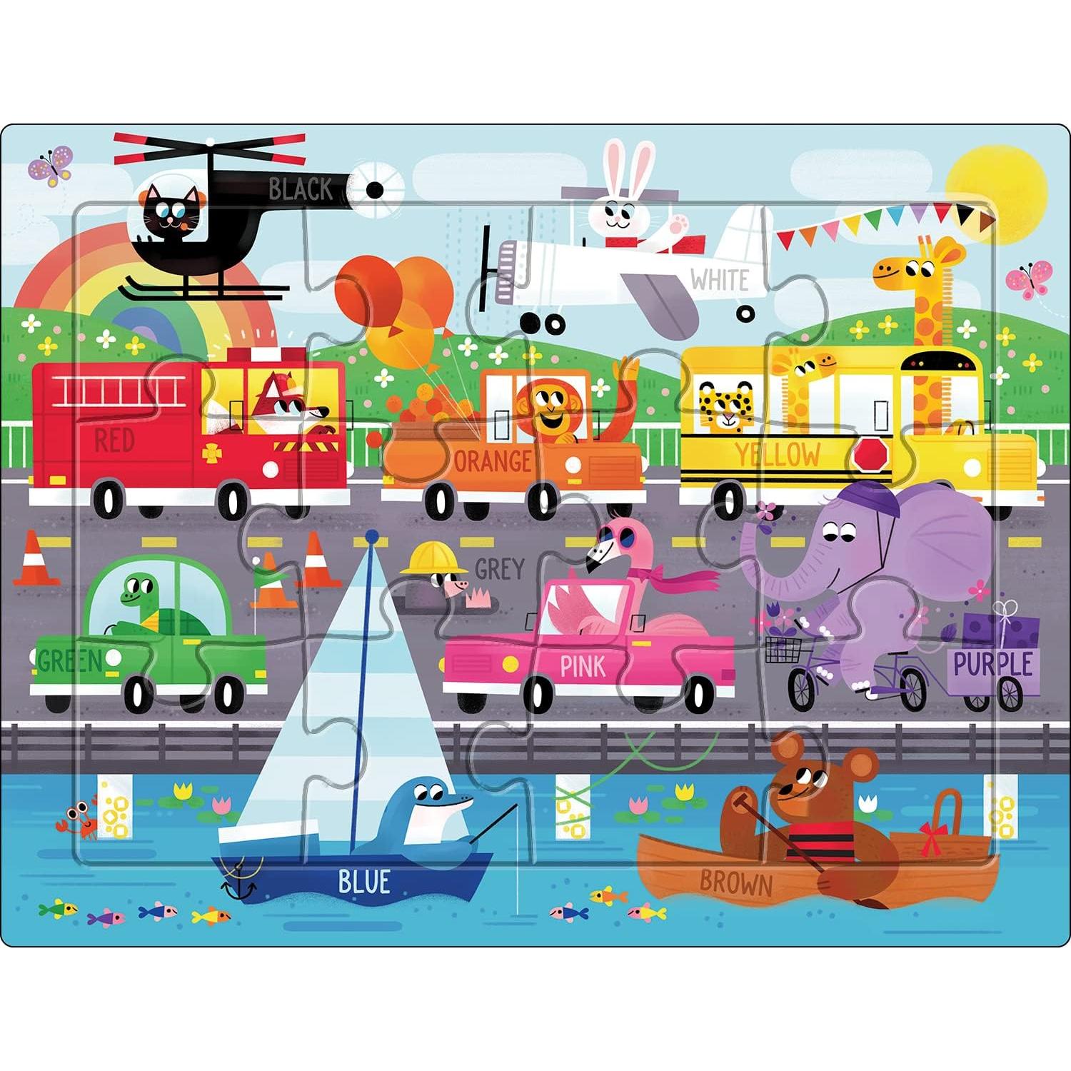 Rompecabezas Infantil Buffalo - 8 Piezas y Más - 4 Años+