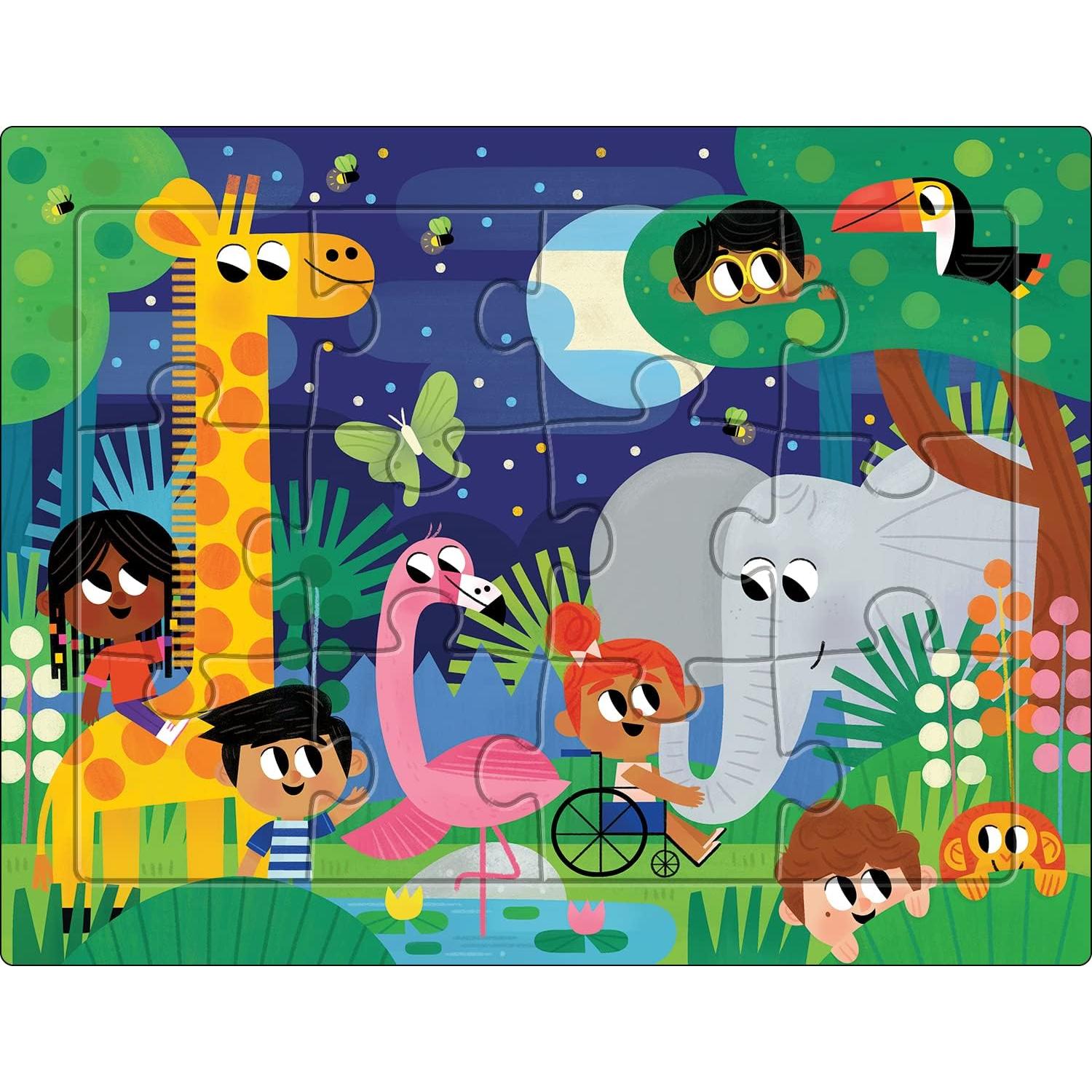 Rompecabezas Infantil Buffalo - 8 Piezas y Más - 4 Años+