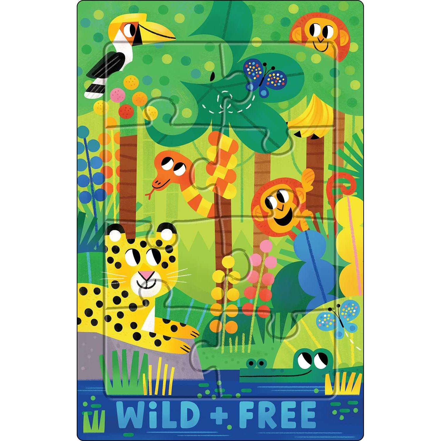 Rompecabezas Infantil Buffalo - 8 Piezas y Más - 4 Años+