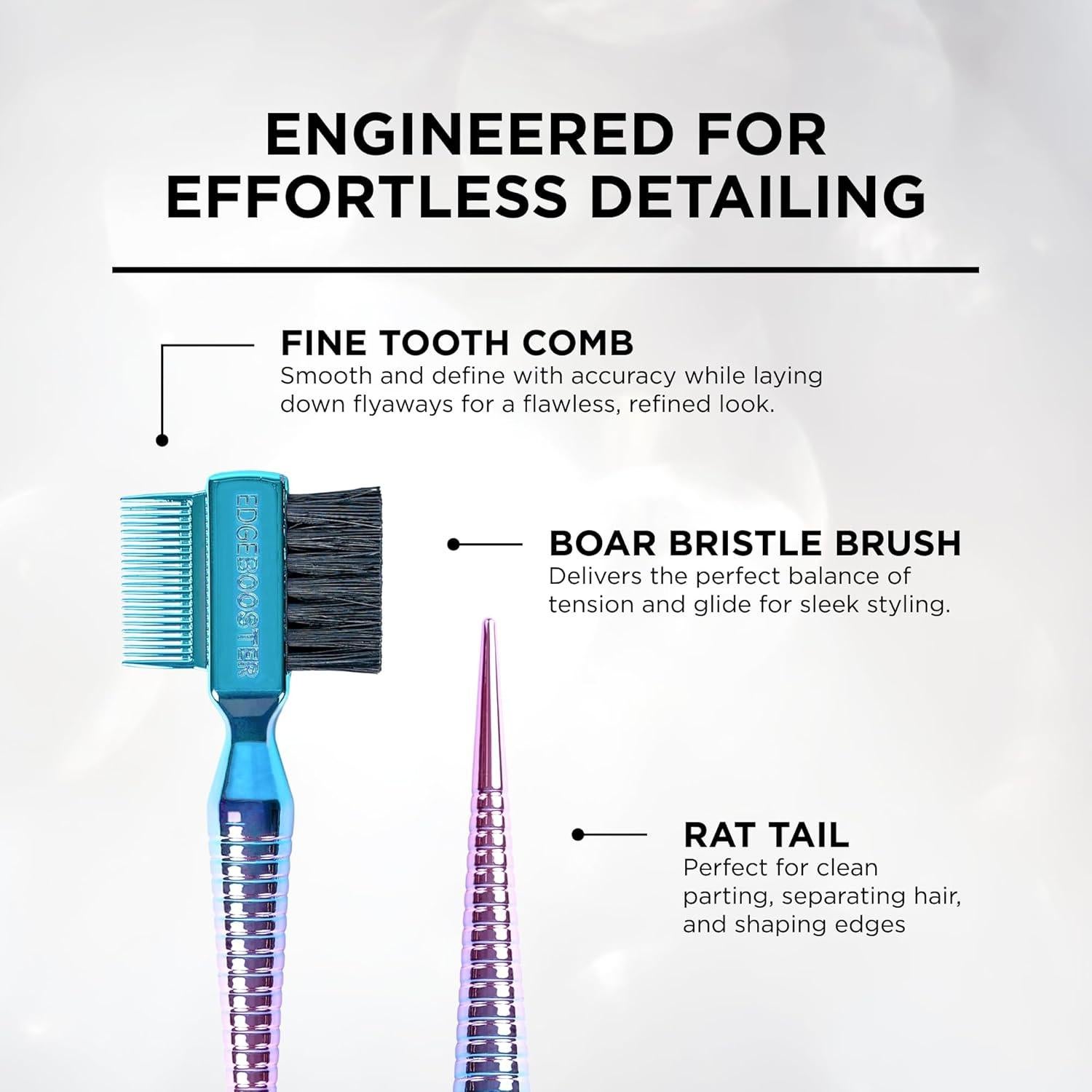 Cepillo de Viaje Hammer Mini Style Factor para Bordes