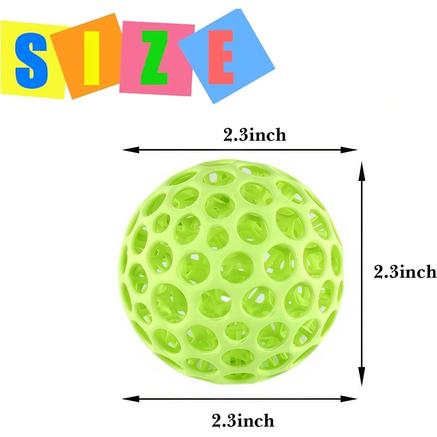 Entrenador de Fuerza de Agarre Antiestrés 3D Verde 1 Pc