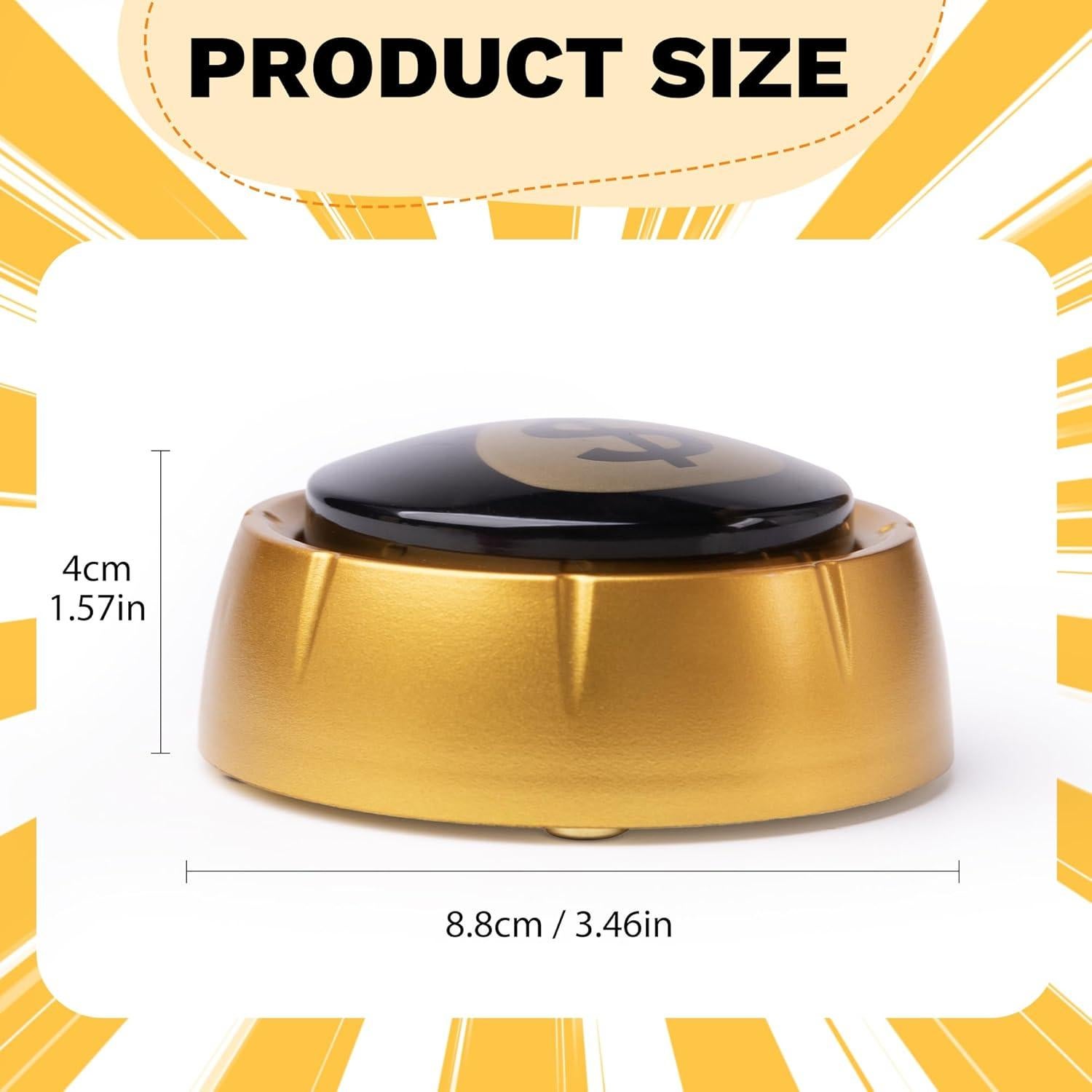 Botón de Dólar con Sonido REFARICO - Accesorio Divertido