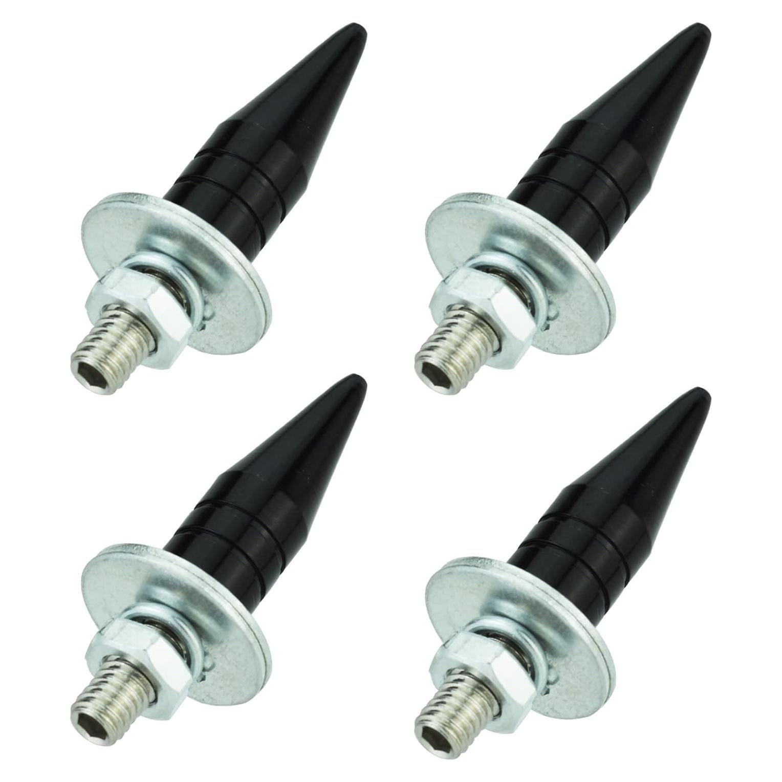 Tornillos Antirrobo para Placa de Matrícula Motocicleta Temzzer - 4 Pcs