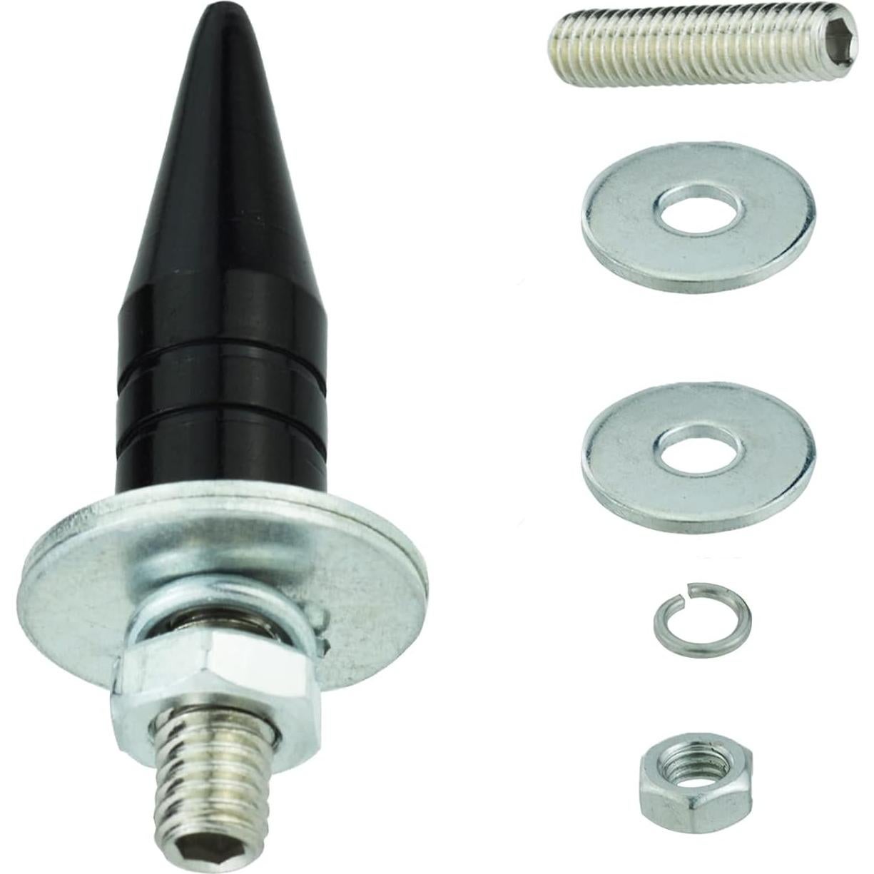 Tornillos Antirrobo para Placa de Matrícula Motocicleta Temzzer - 4 Pcs