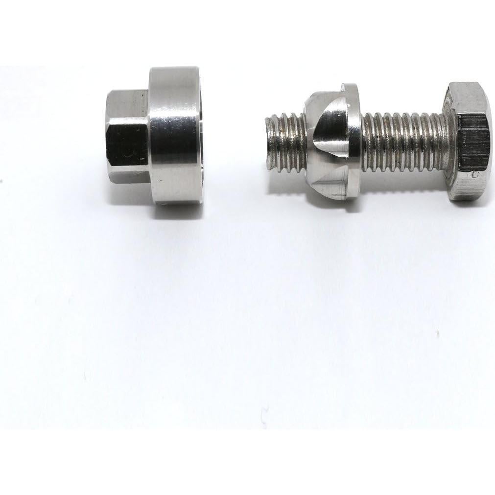 Kit de Tuercas Antirrobo M6 Lightronic de Acero Inoxidable 316