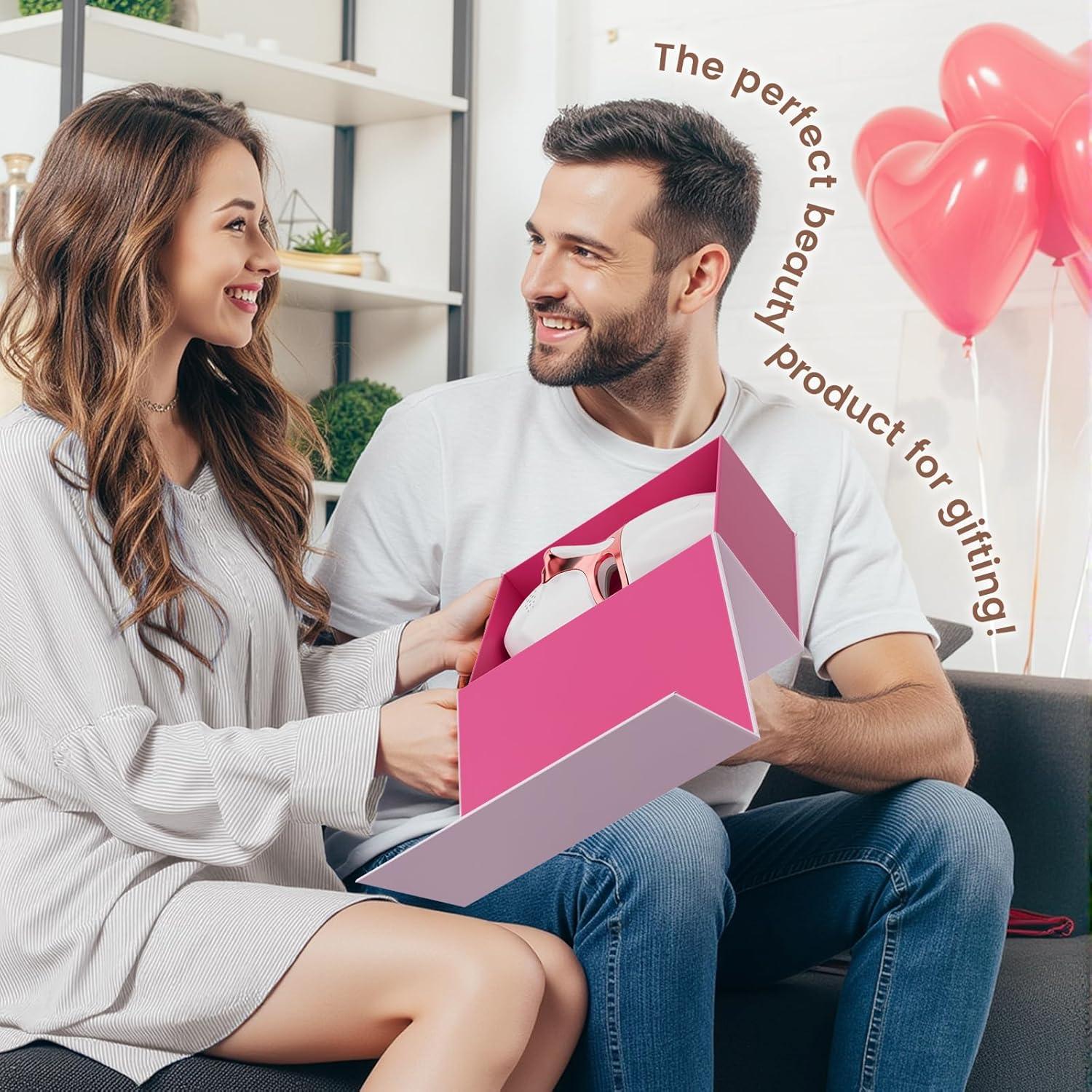 Máscara de Terapia de Luz Roja Tinkoola para Cara y Cuello