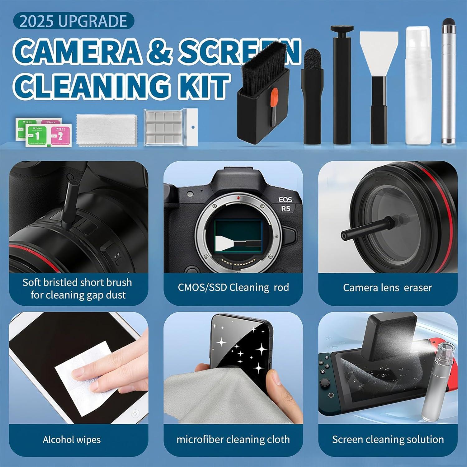 Kit de limpieza 35 en 1 hissimo para dispositivos electrónicos