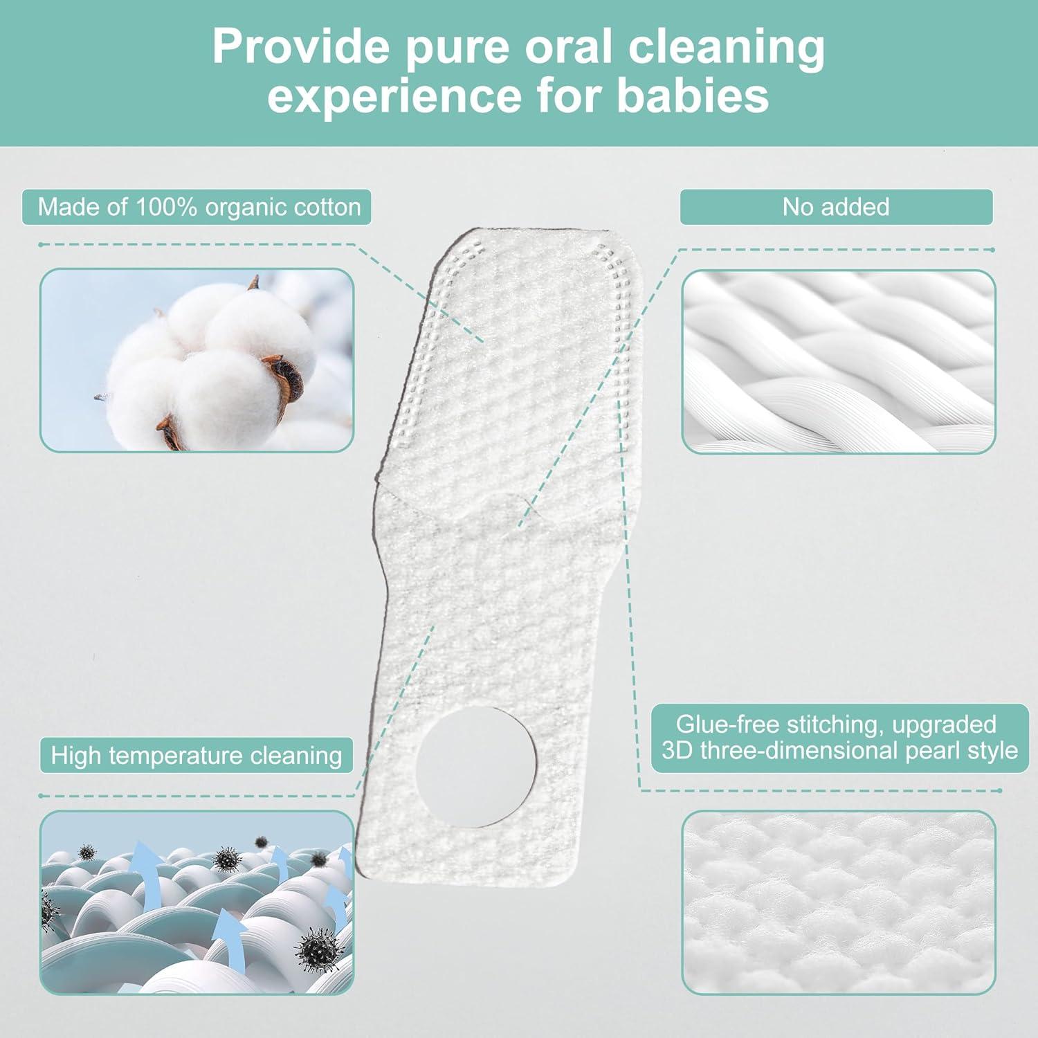 35 Fundas Limpiadoras para Dedos Bebés SmilBoxy - Cuidado Oral