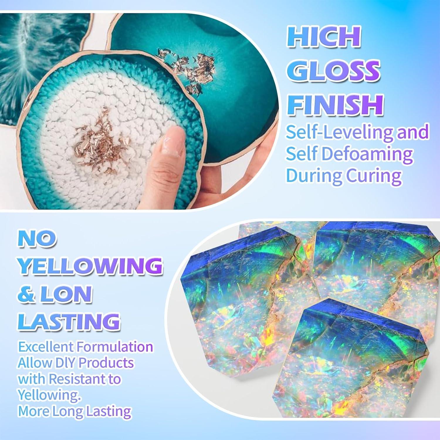 Resina UV 1000g YOBTOP - Pegamento Epóxico Inodoro y Rápido