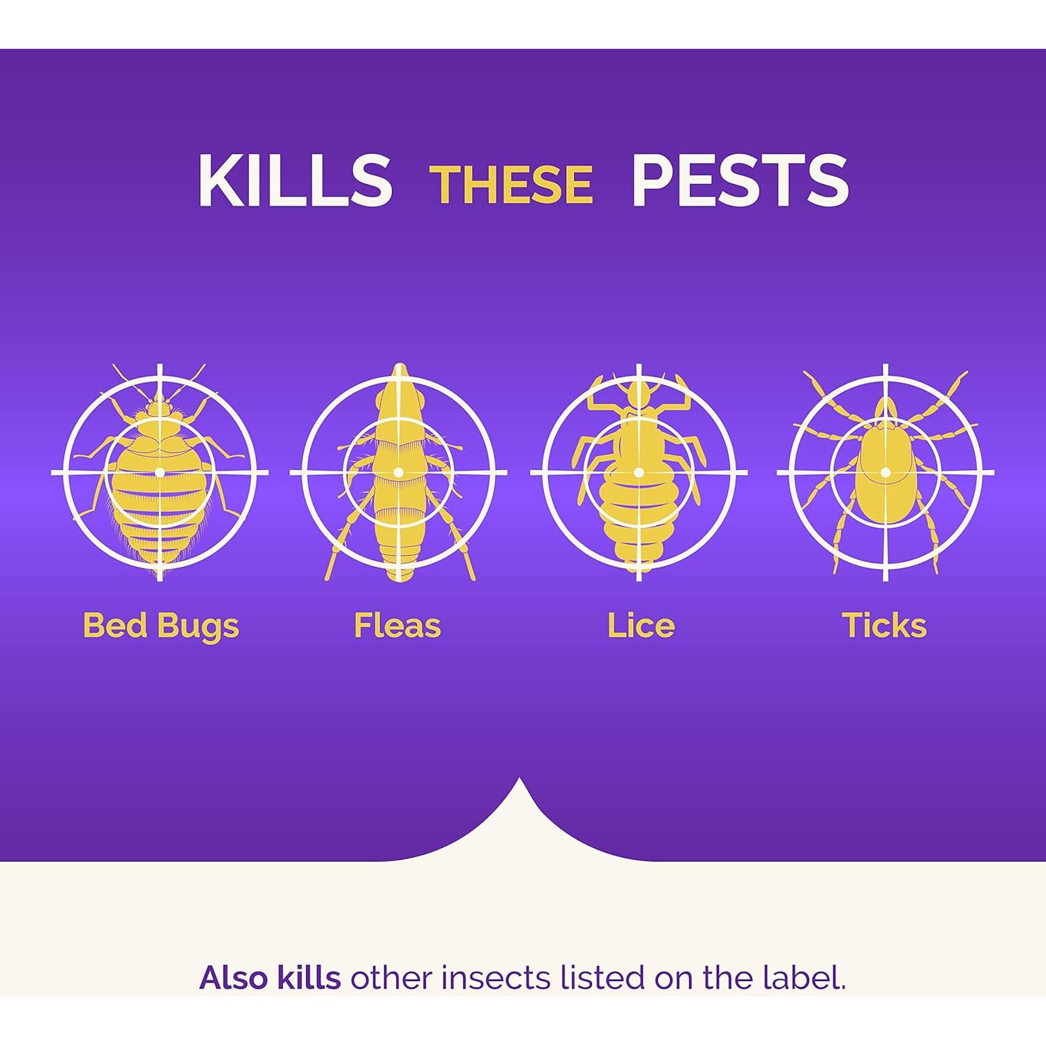 Niebla Insecticida Hot Shot 2 Onzas - Control Chinches y Pulgas