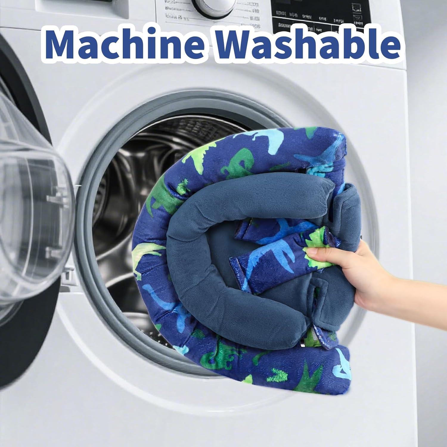 Soporte de Cabeza para Silla de Auto TANOFAR Dinosaurio Azul