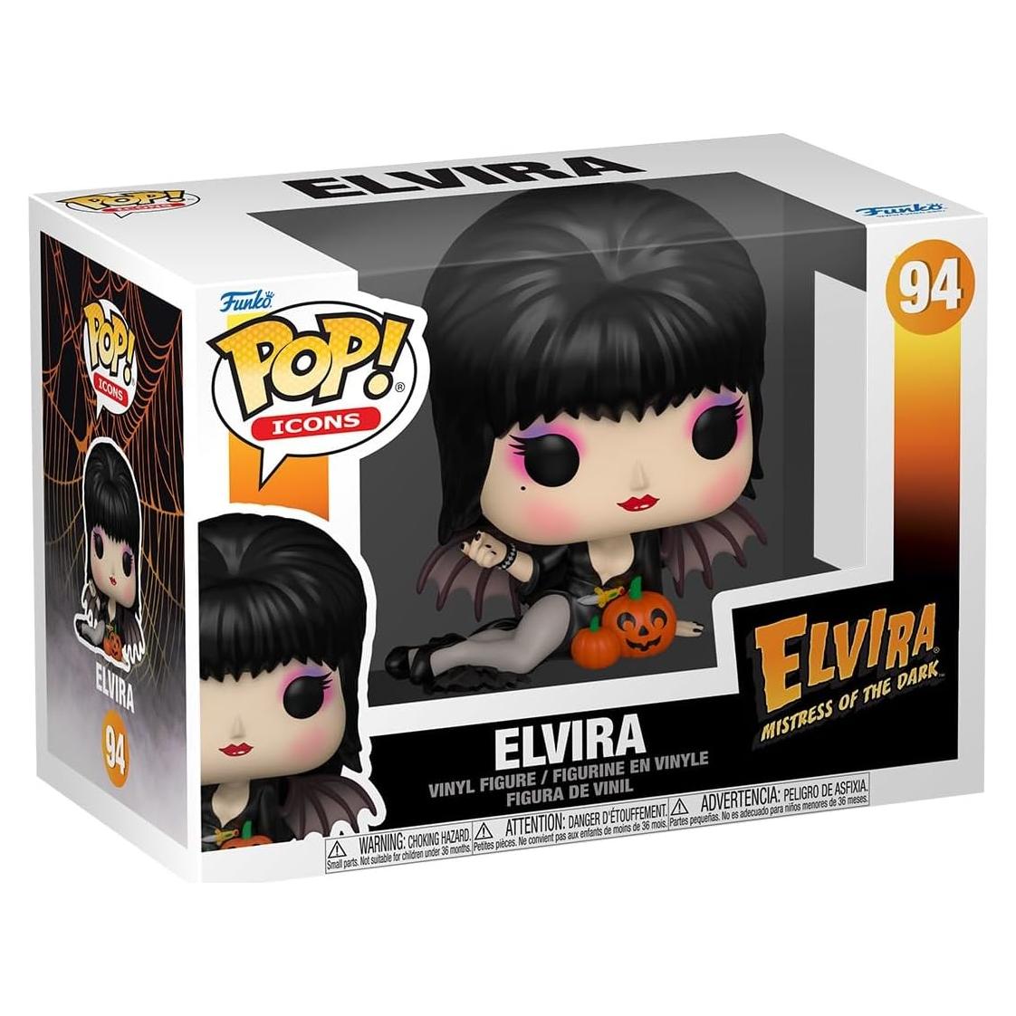 Figura de Vinilo Funko Pop! Elvira Mistress of the Dark 9.1 cm