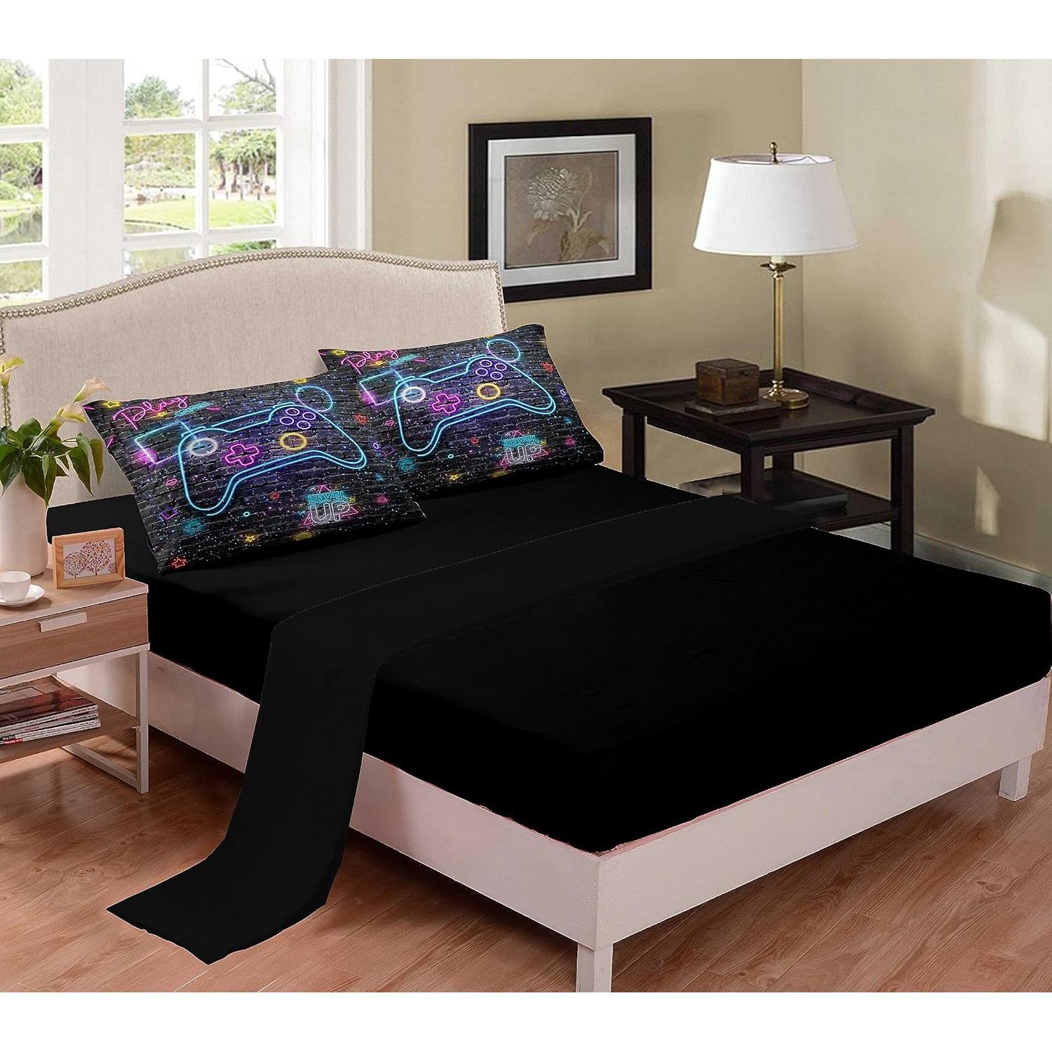 Conjunto de Ropa de Cama Individual NINENINE 5 Piezas Gaming