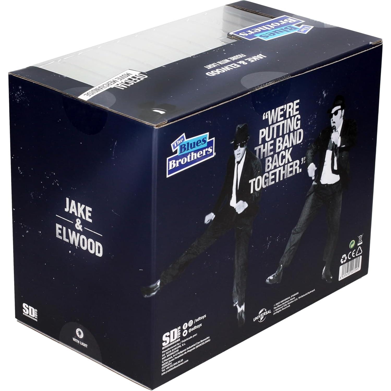 Figura Jake y Elwood Los Hermanos Blues SD Toys 18 cm