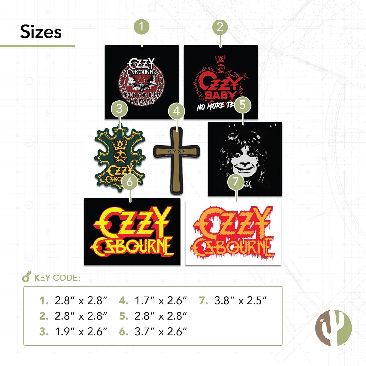 Calcomanías de Vinilo Ozzy Osbourne Desert Cactus 34x28 cm