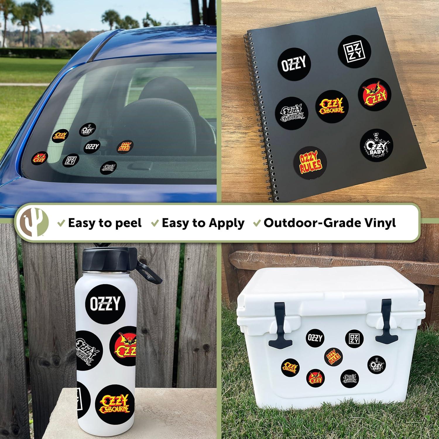 Calcomanía de Vinilo Ozzy Osbourne Desert Cactus 33x28 cm