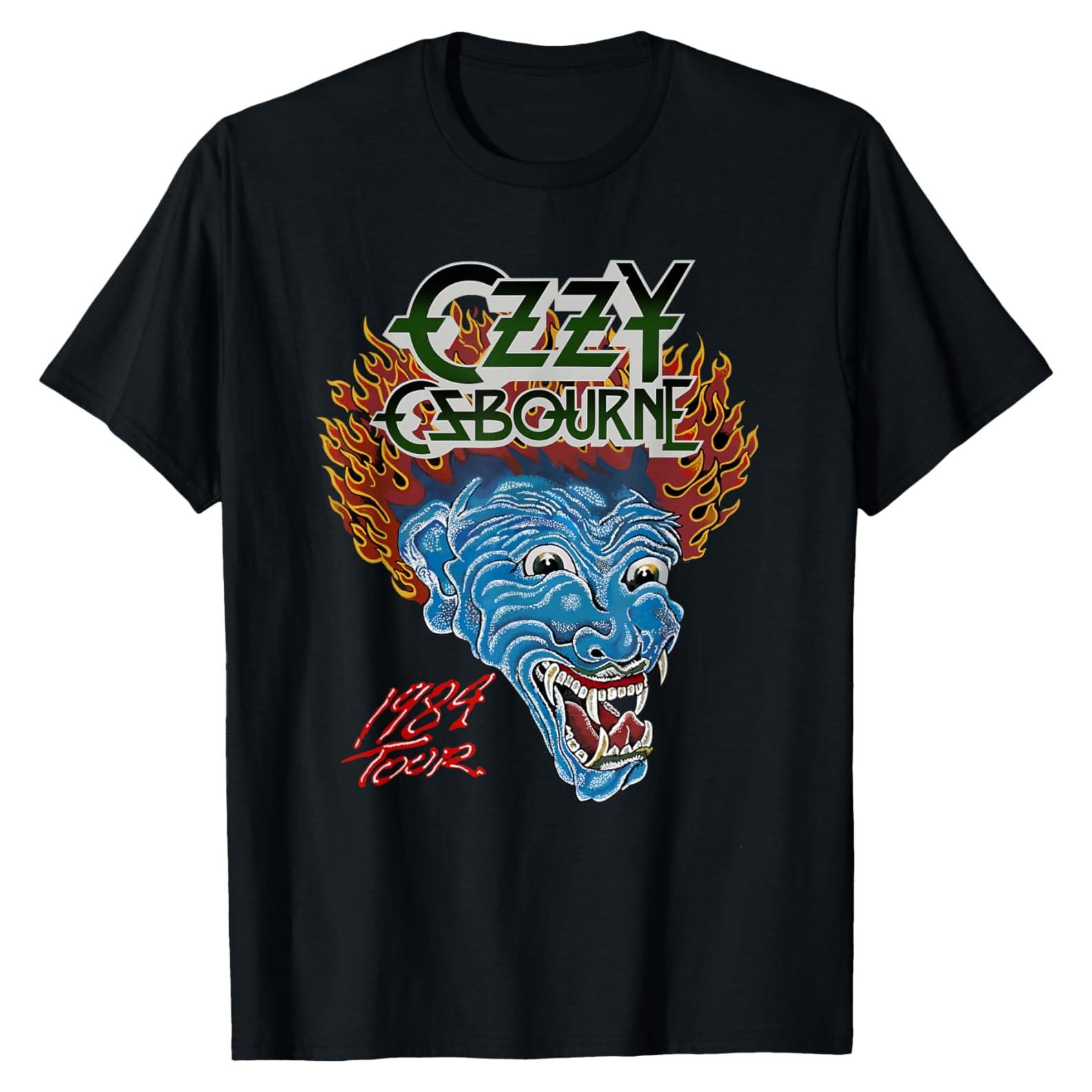 Camiseta Ozzy Osbourne Blue Demon Oficial - Hombre