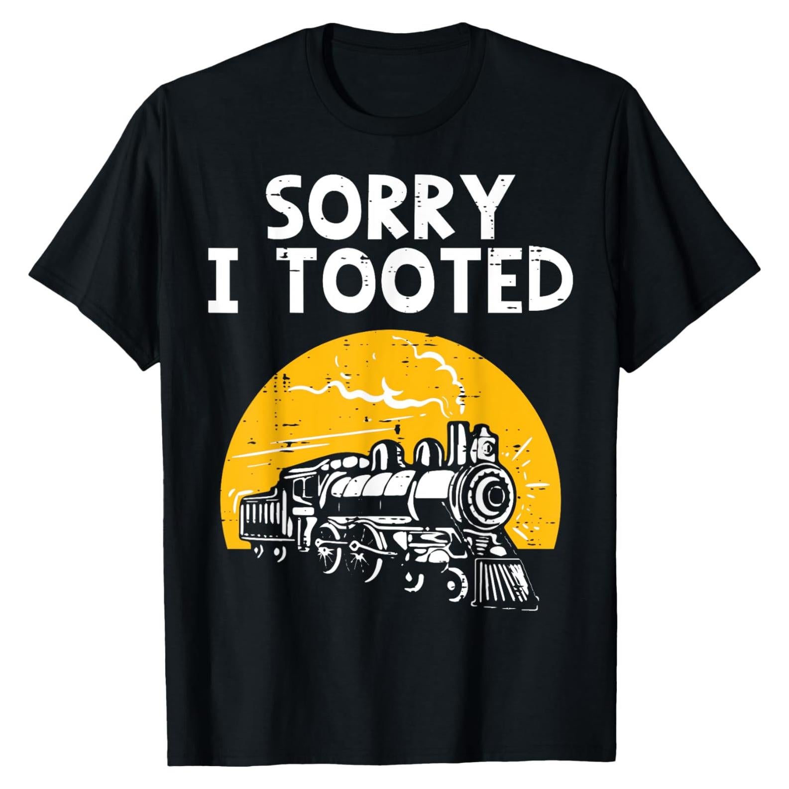 Camisa Divertida Locomotora para Hombre - Regalo Original