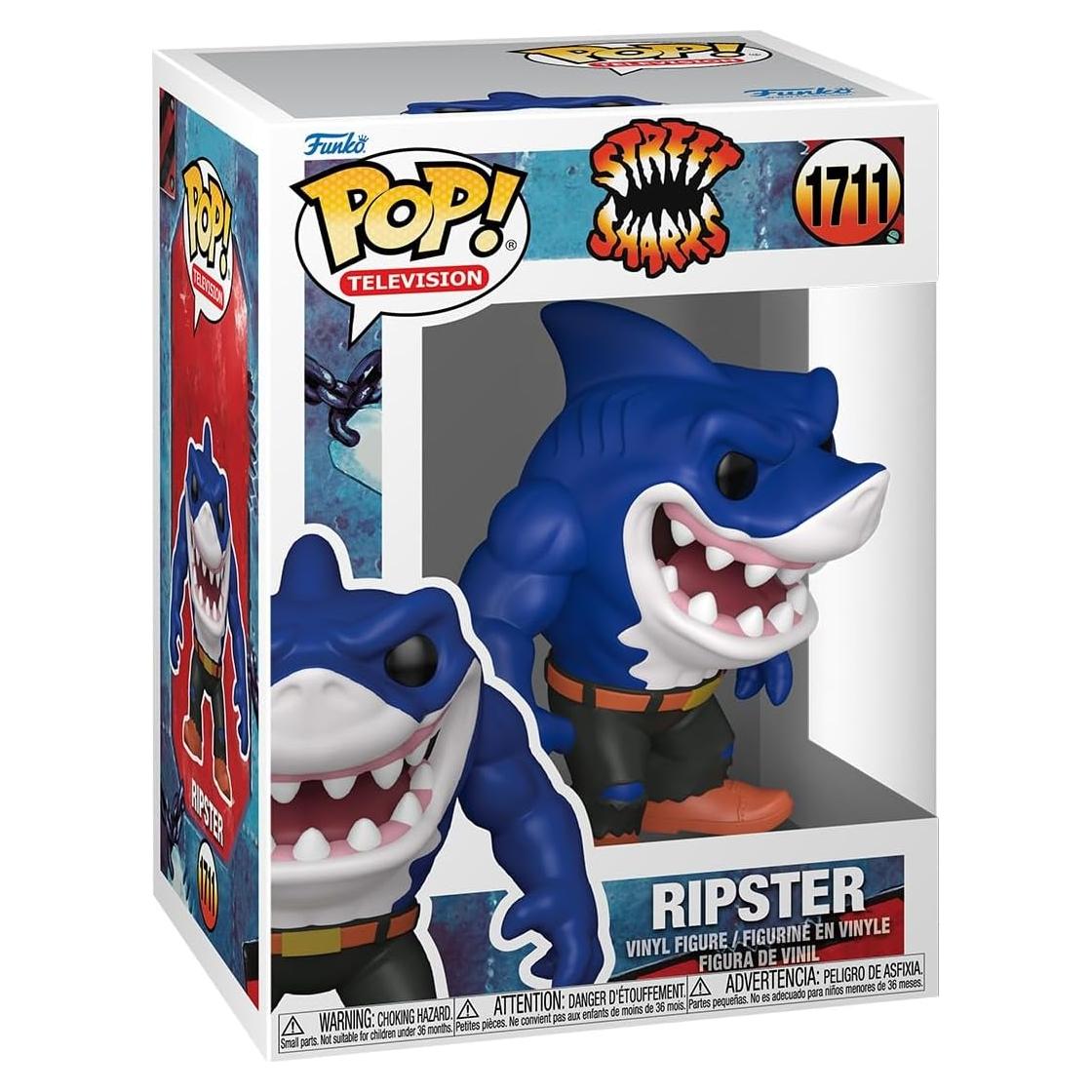 Funko Pop! Ripster - Figura de Vinilo Street Sharks 9.7 cm