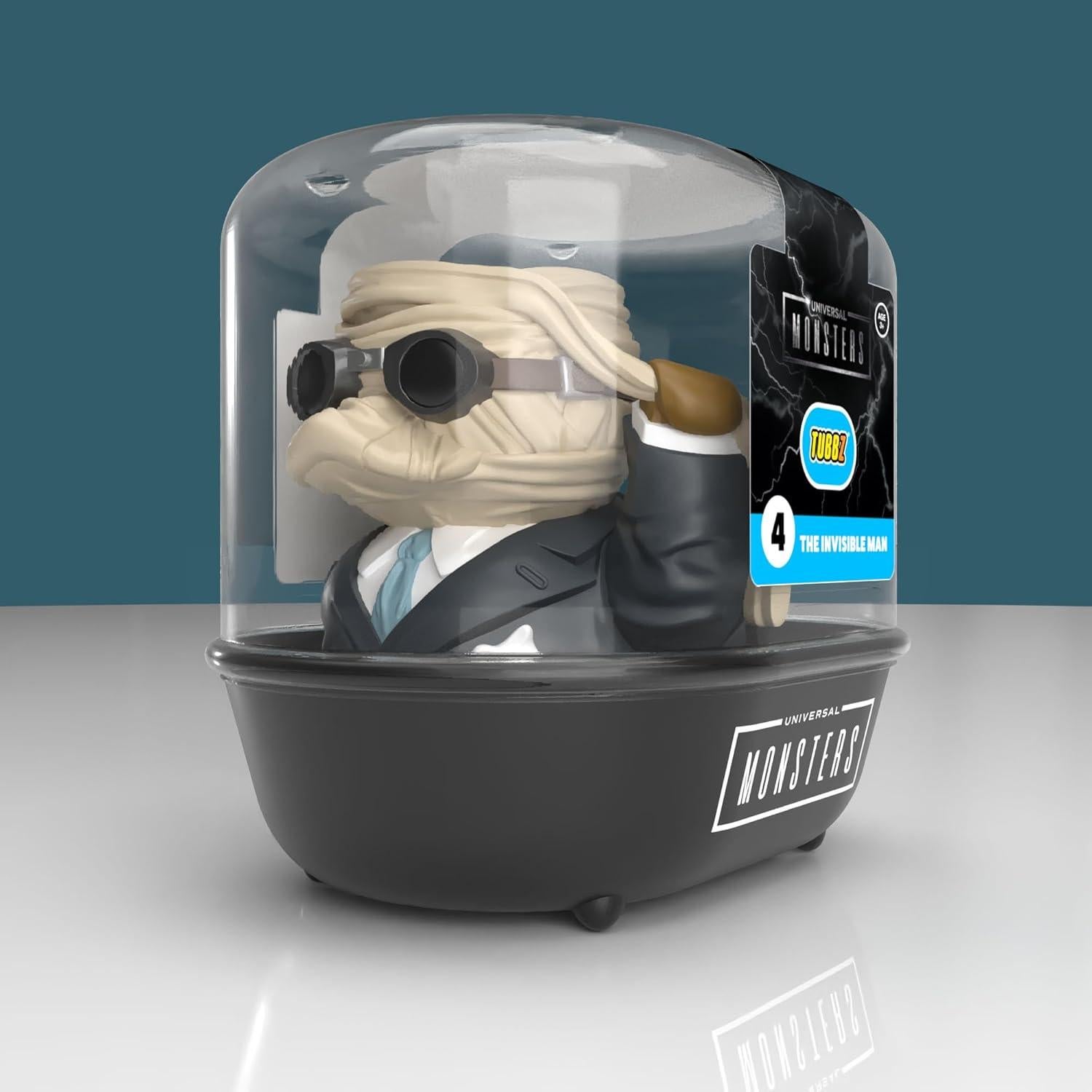 Figura de Pato Hombre Invisible TUBBZ - Monstruos Universales