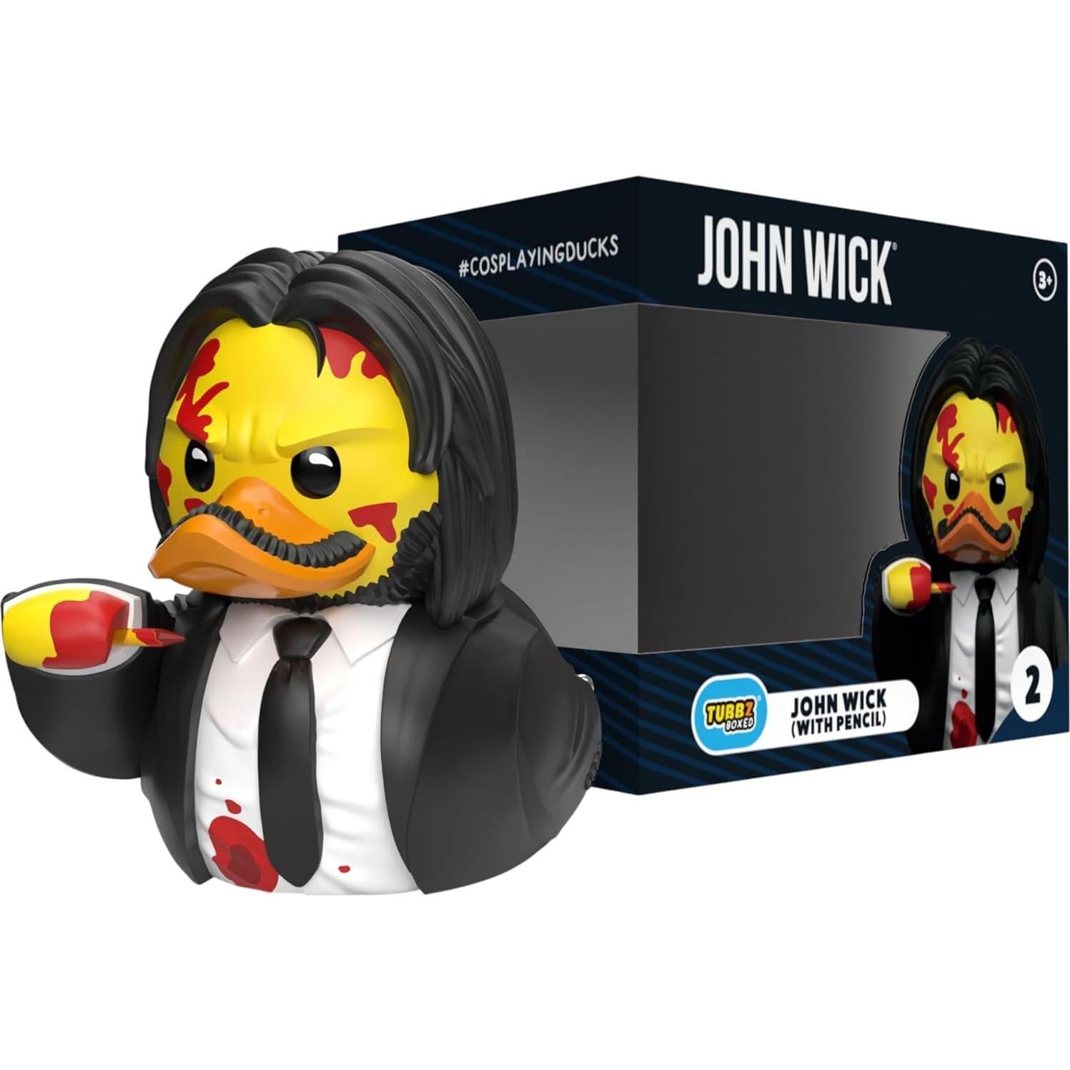 Figura de Pato John Wick Capítulo 3 TUBBZ - 9 cm