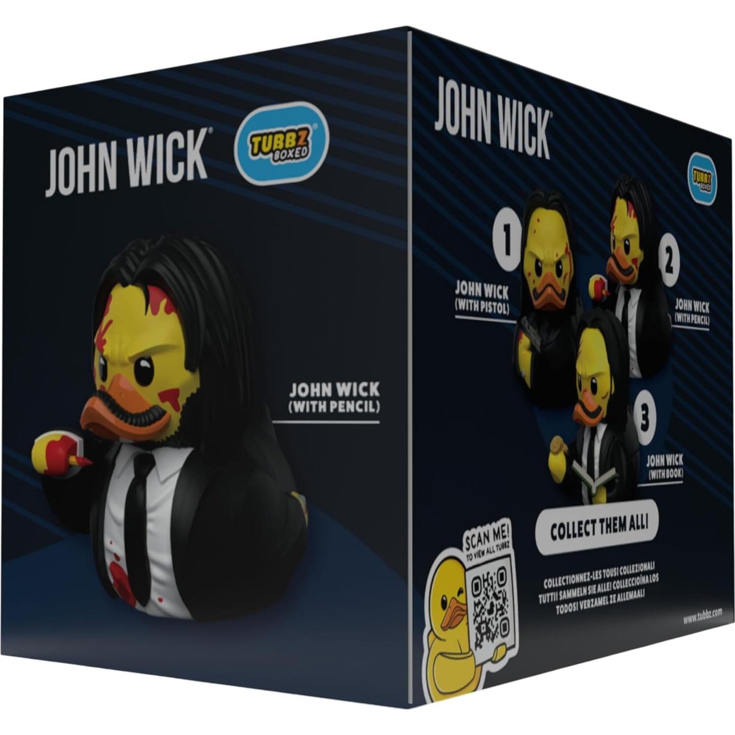 Figura de Pato John Wick Capítulo 3 TUBBZ - 9 cm