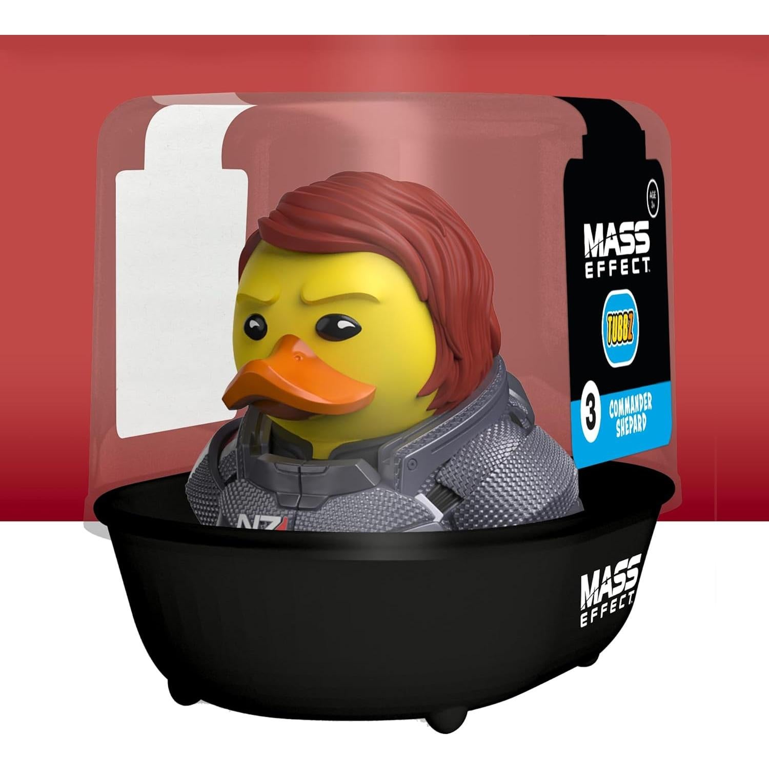 Figura de Pato Mass Effect - Comandante Shepard Femenina 9cm